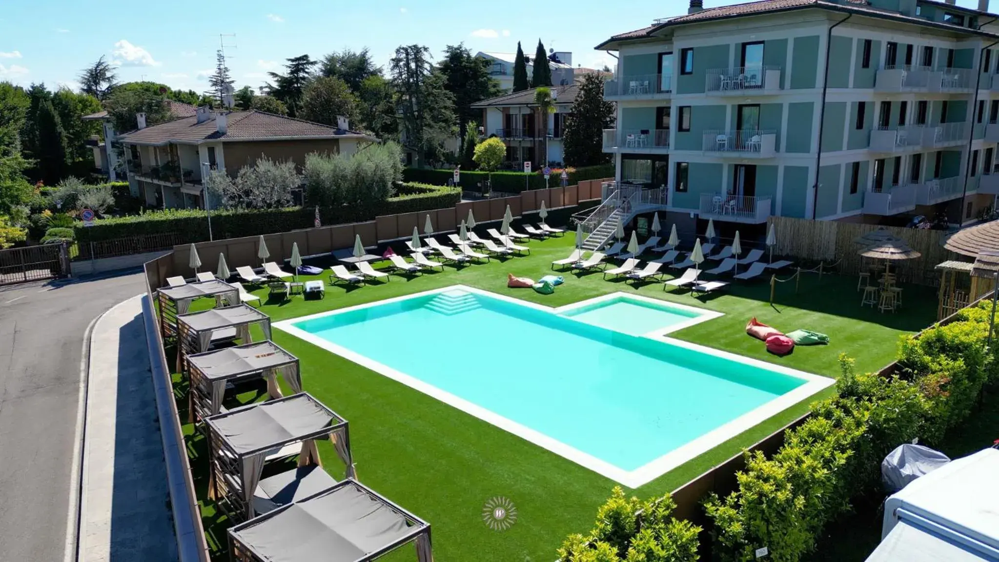 Property building, Pool View in Hotel Puccini