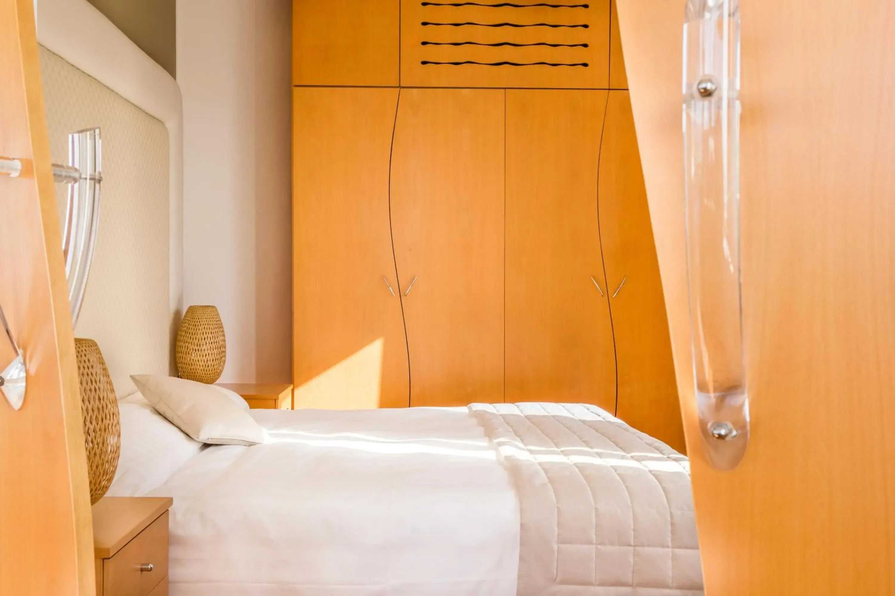Bed in Hotel Parigi & Spa