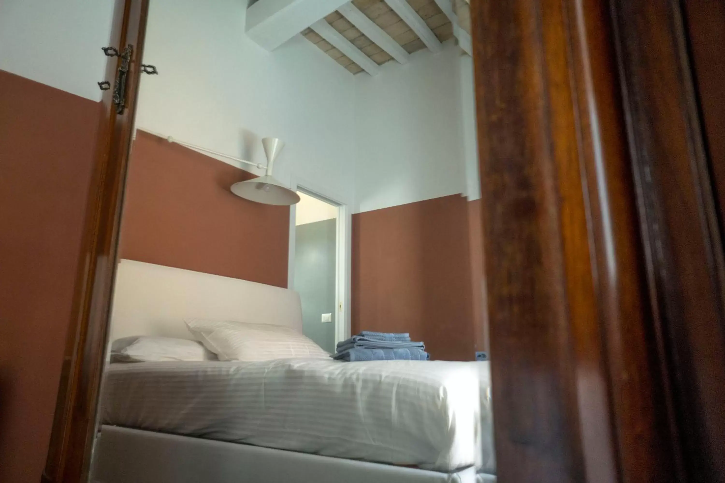 Bedroom, Bed in Navona Open Space Apartments