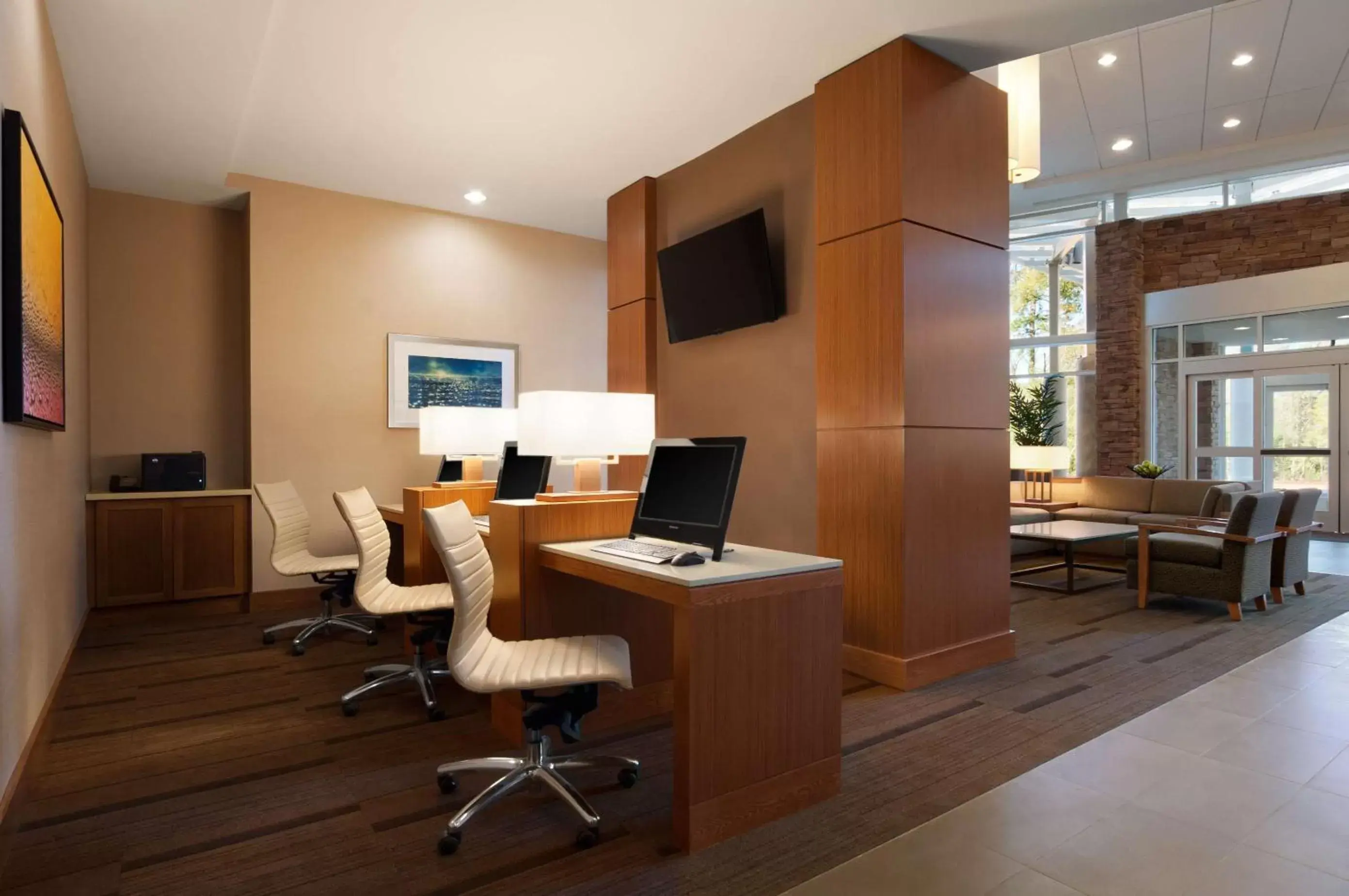 Lobby or reception in Hyatt Place Houston/The Woodlands Lobby or reception in Hyatt Place Houston/The Woodlands