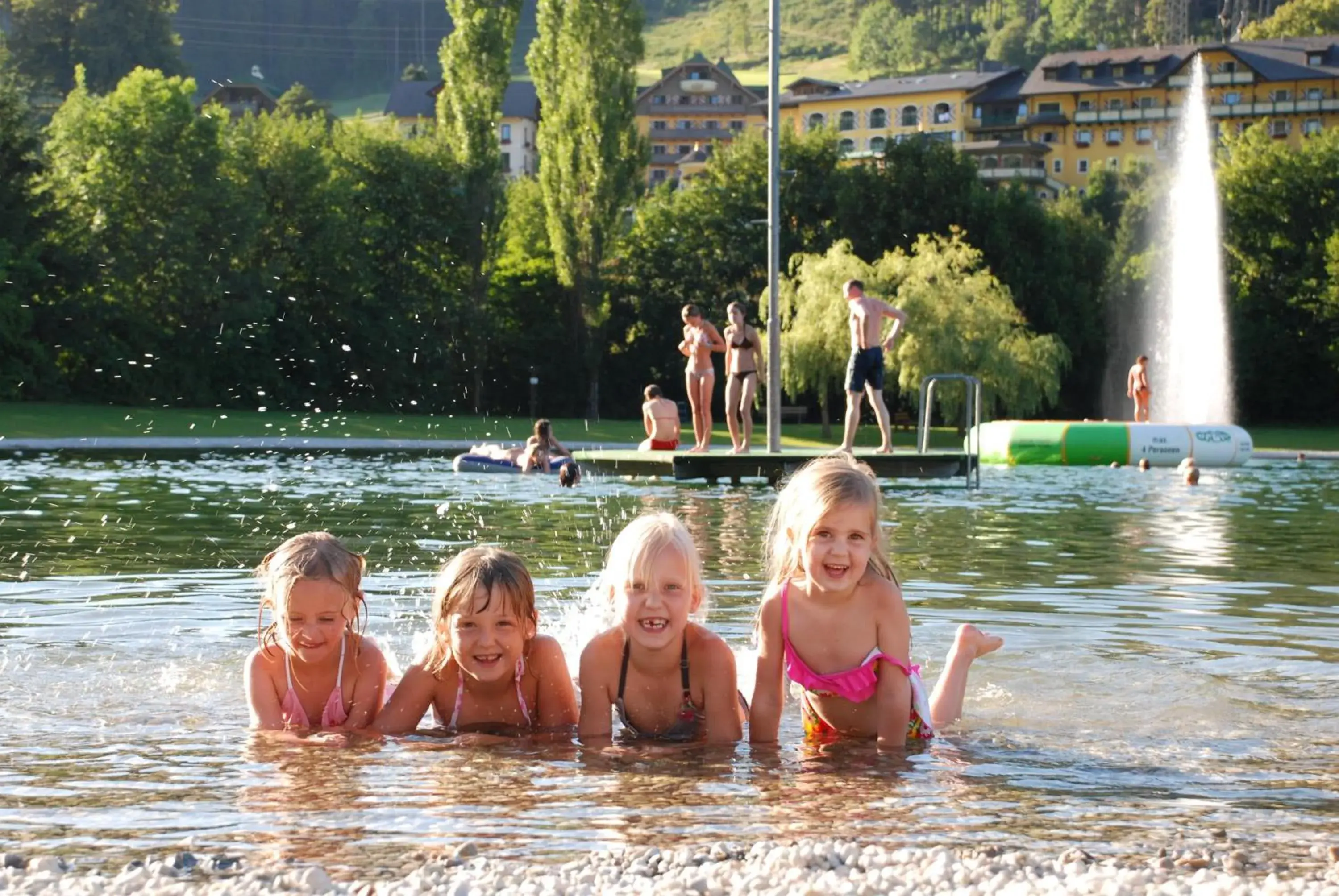 People, Swimming Pool in Hotel Pichlmayrgut