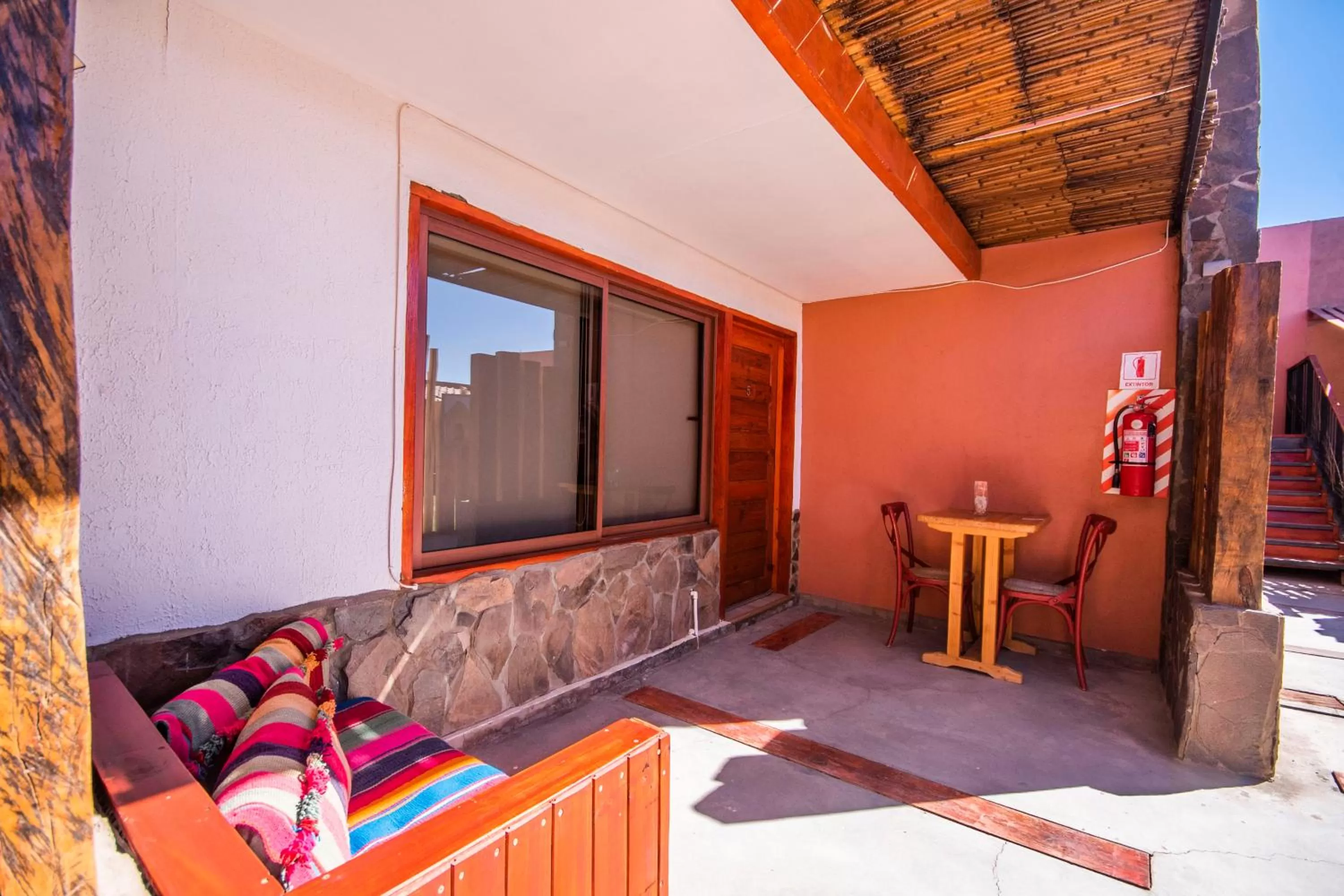 Balcony/Terrace in Hotel Casa Algarrobo