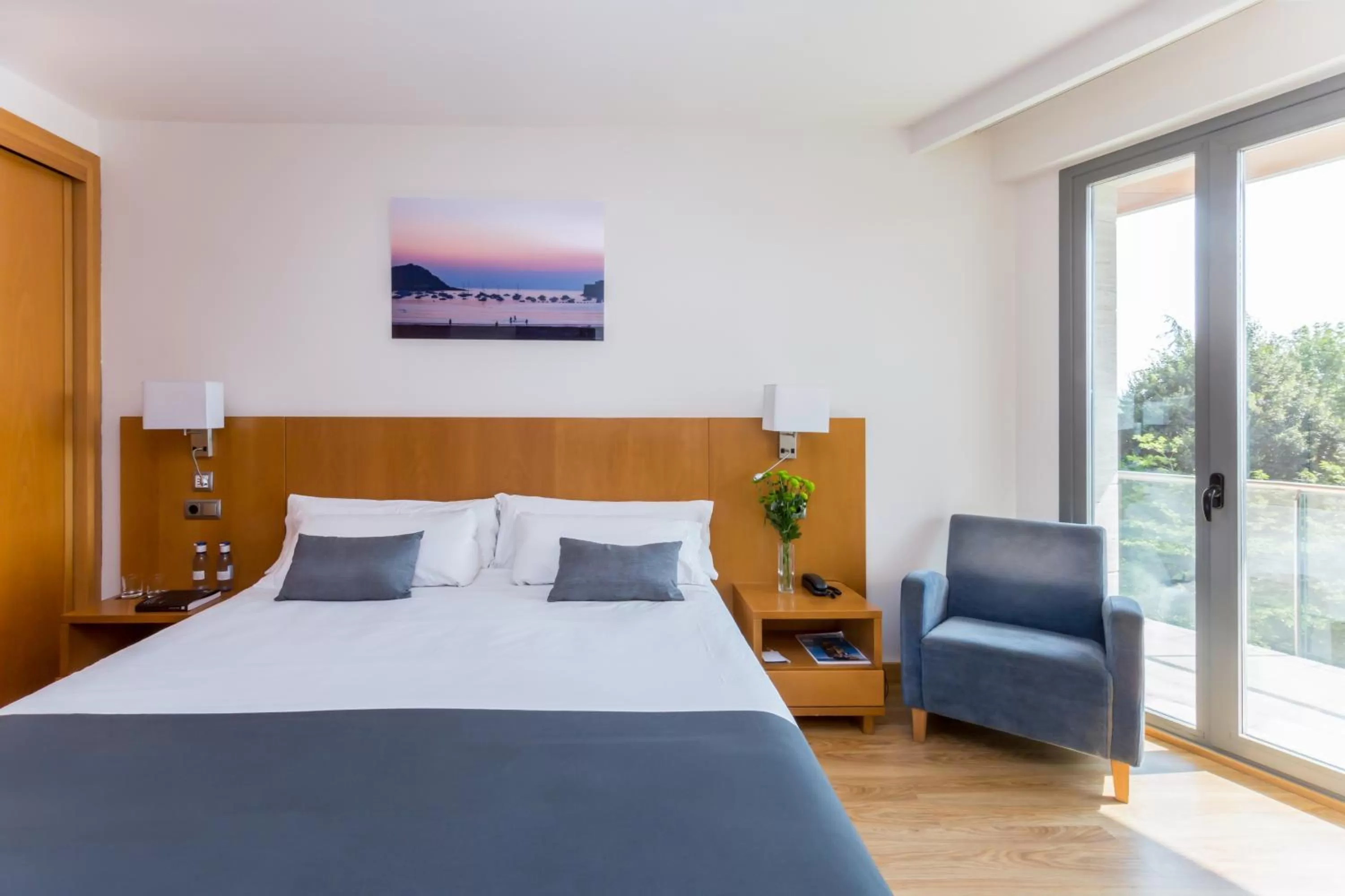 Bedroom, Bed in Hotel Palacio de Aiete