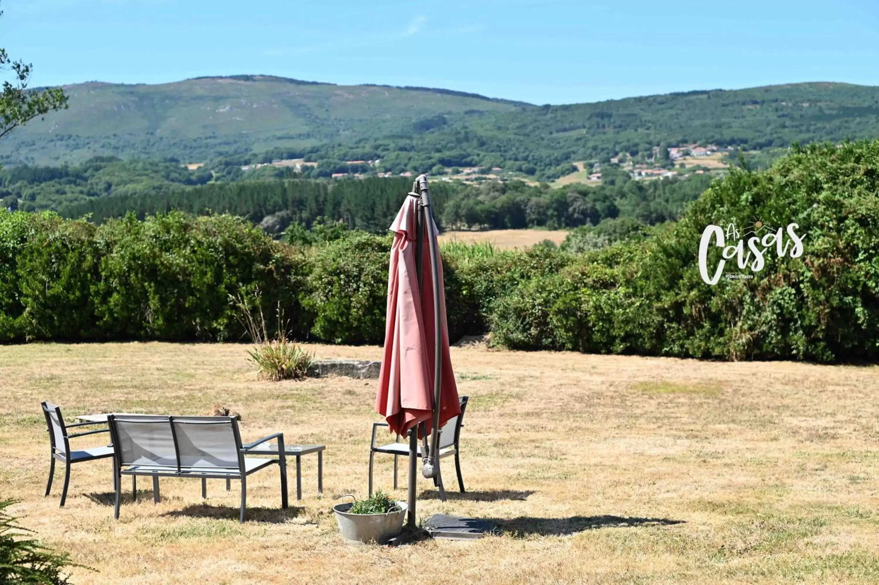 Garden in As Casas Ribeira Sacra