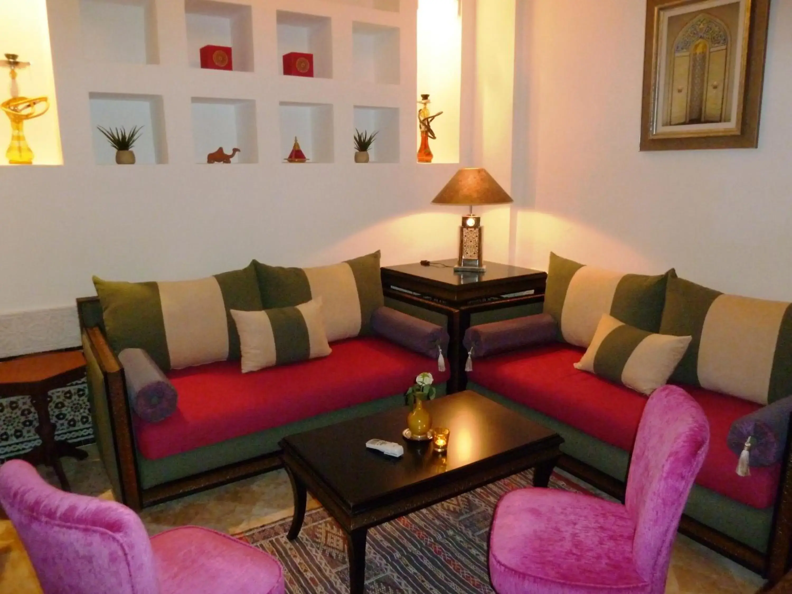 Communal lounge/ TV room, Seating Area in Riad Viva