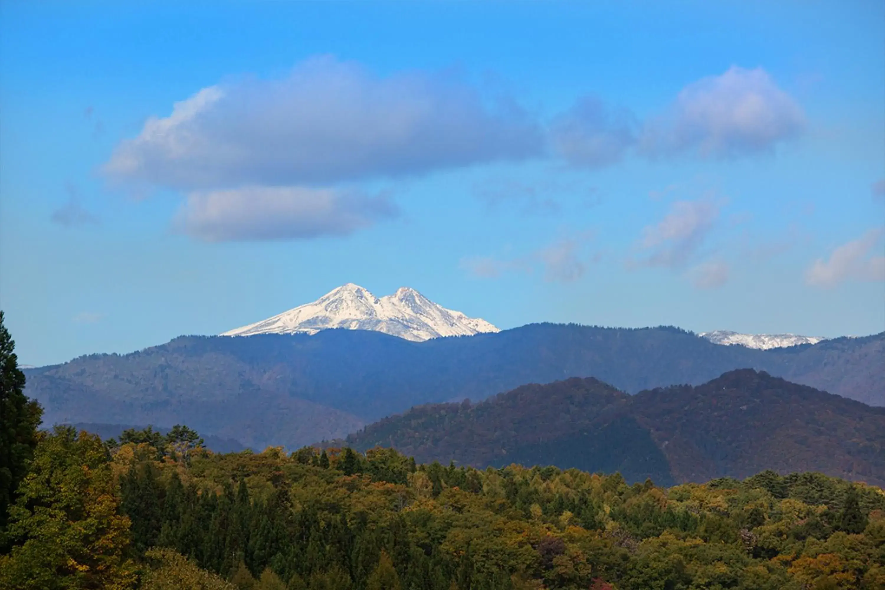 Natural landscape, Mountain View in Resort Villa Takayama