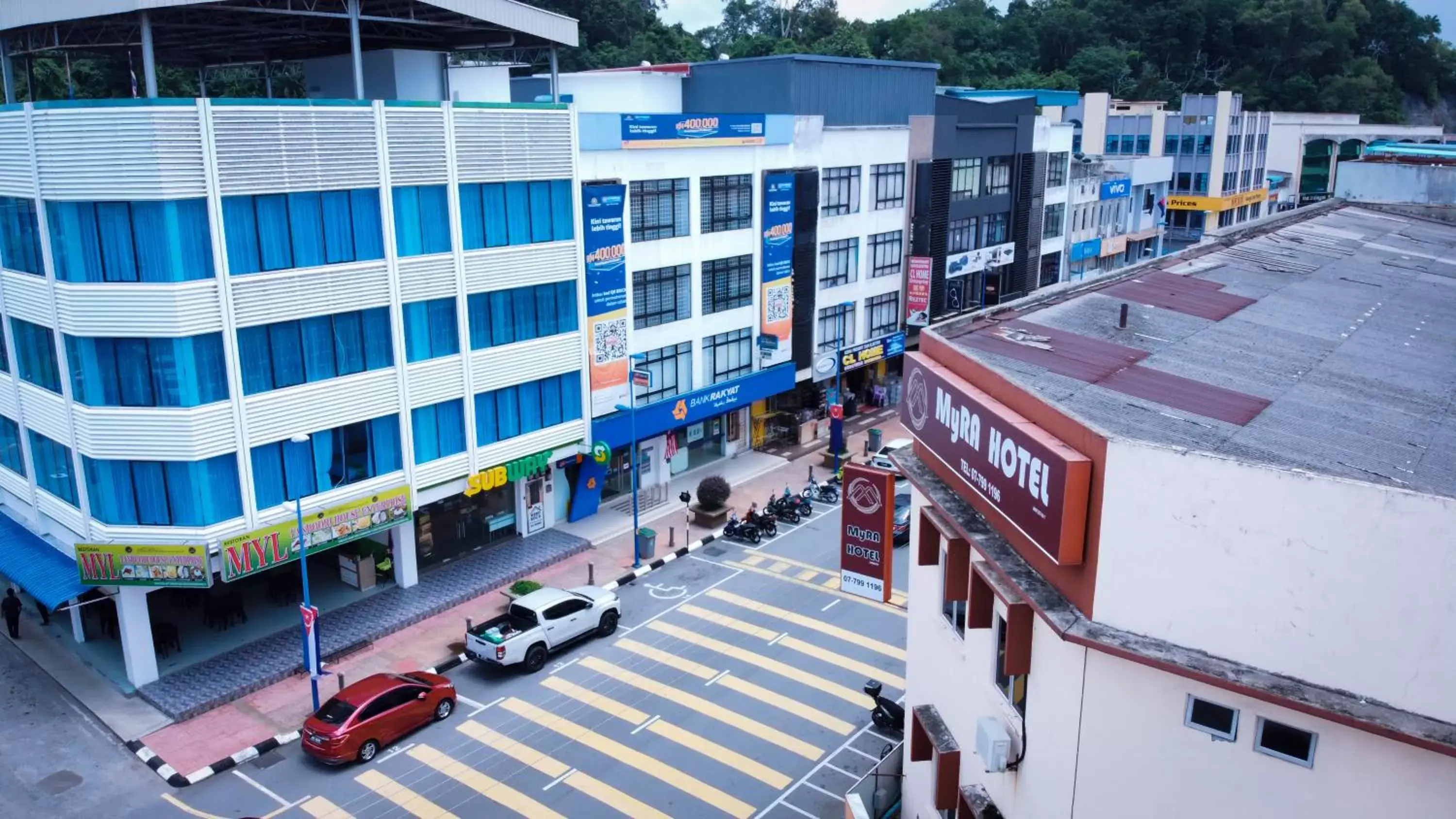 Property building in Myra Hotel Mersing