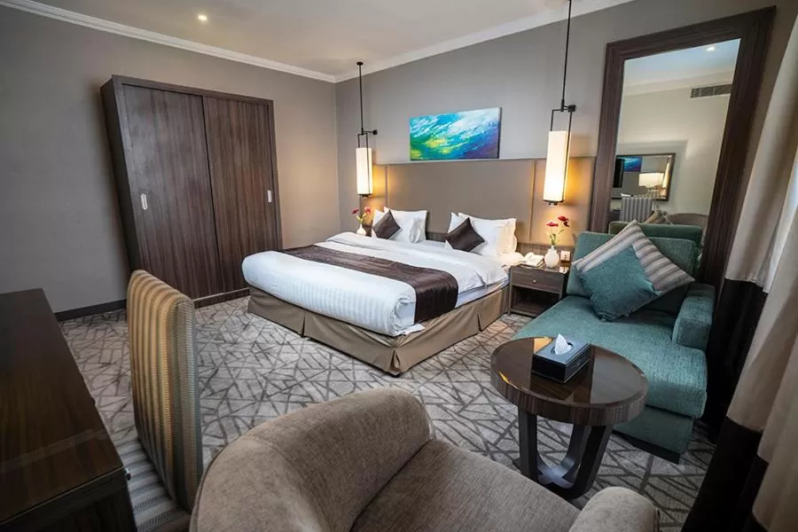 Bedroom in Aquila Hotel Jeddah Al Hamra