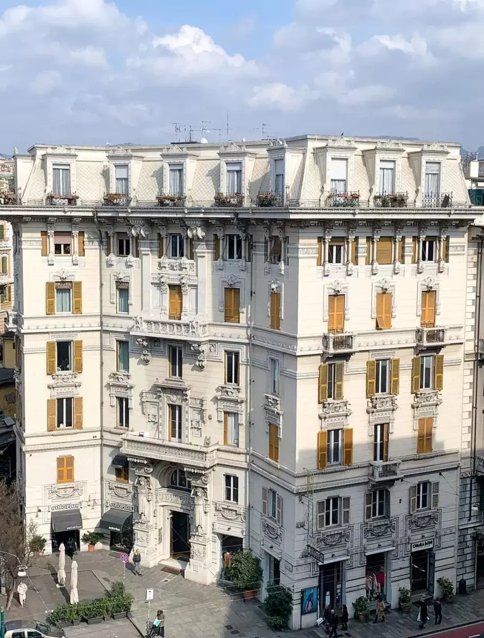 Property Building in Hotel Genova Liberty