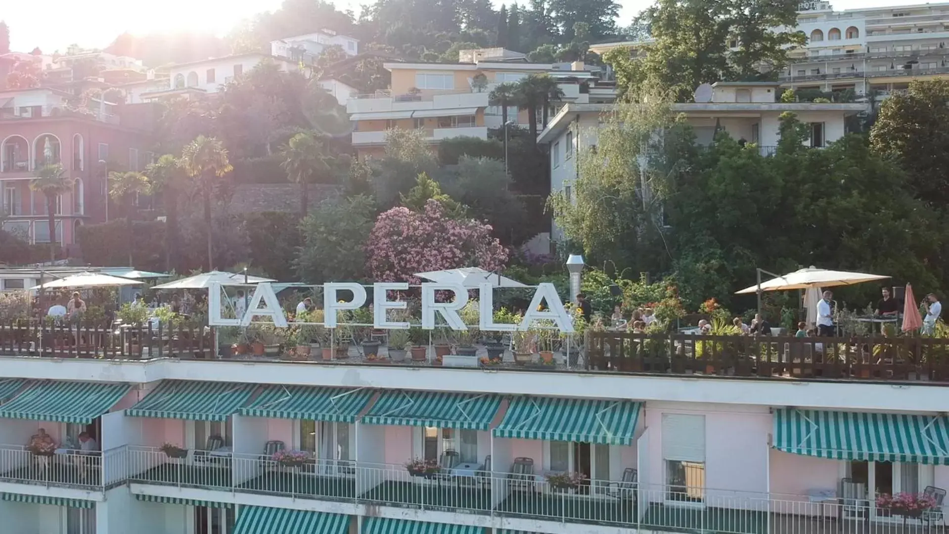 Property building in Hotel La Perla