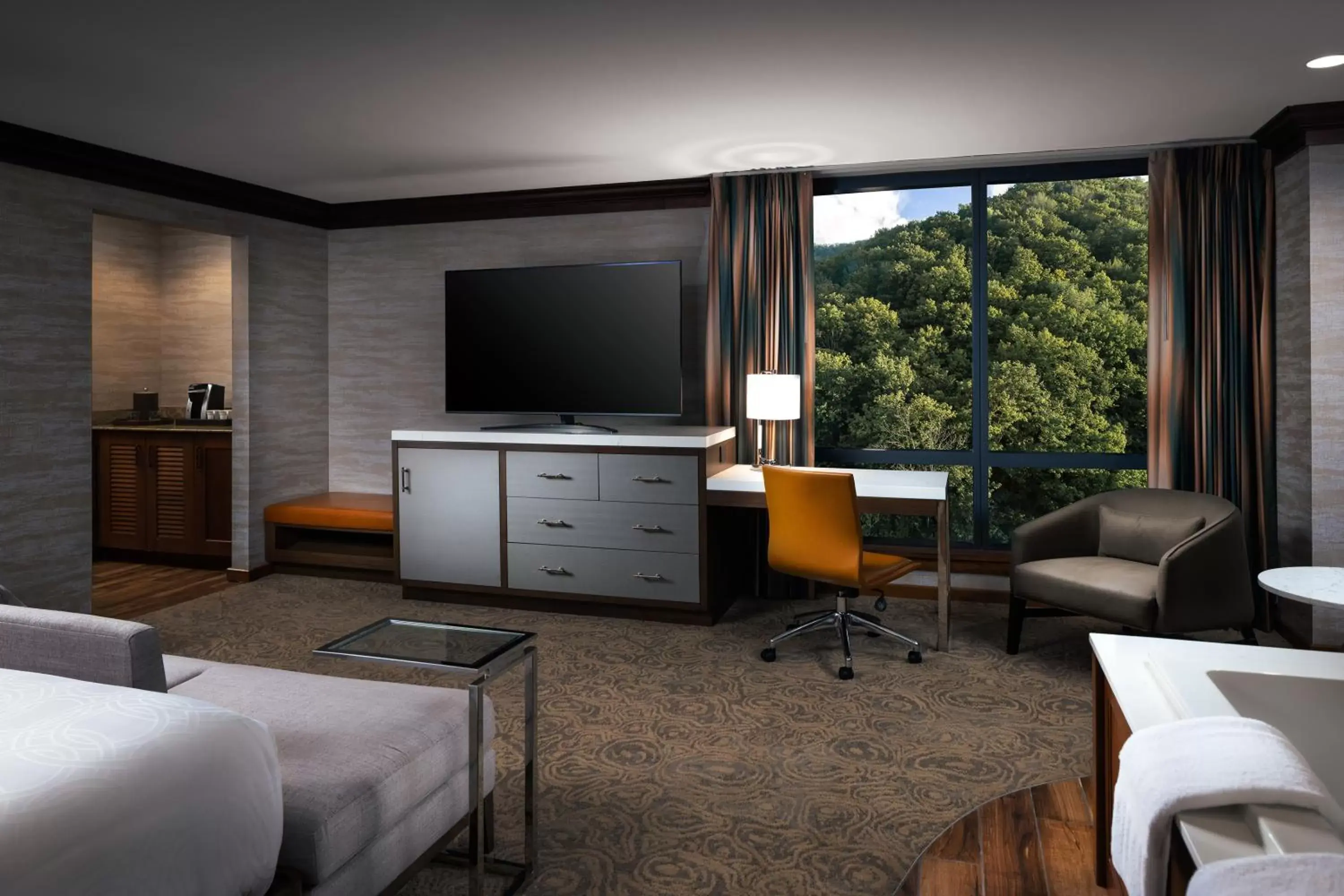 TV/Entertainment Center in Seneca Allegany Resort & Casino