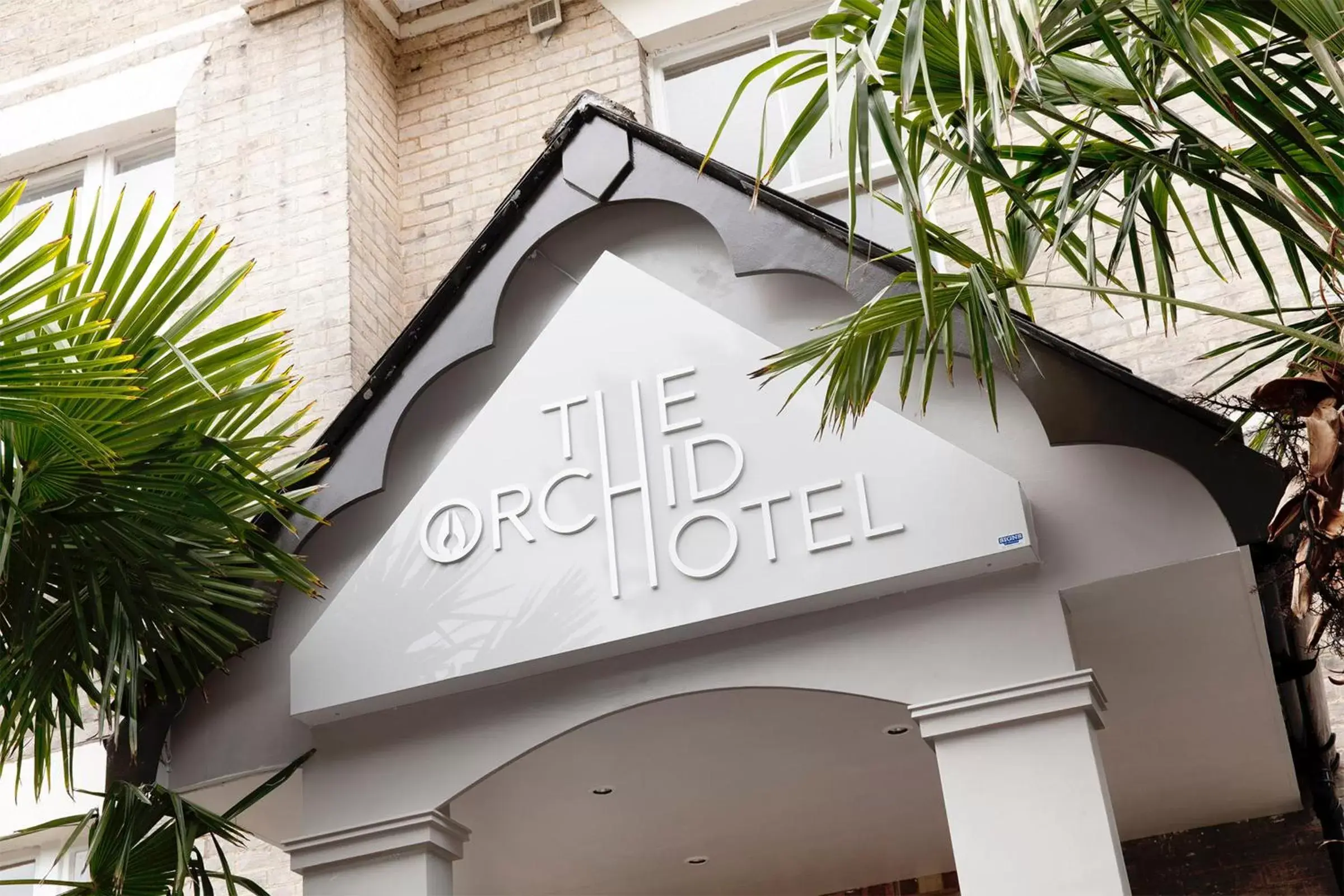 Facade/entrance in The Orchid Hotel