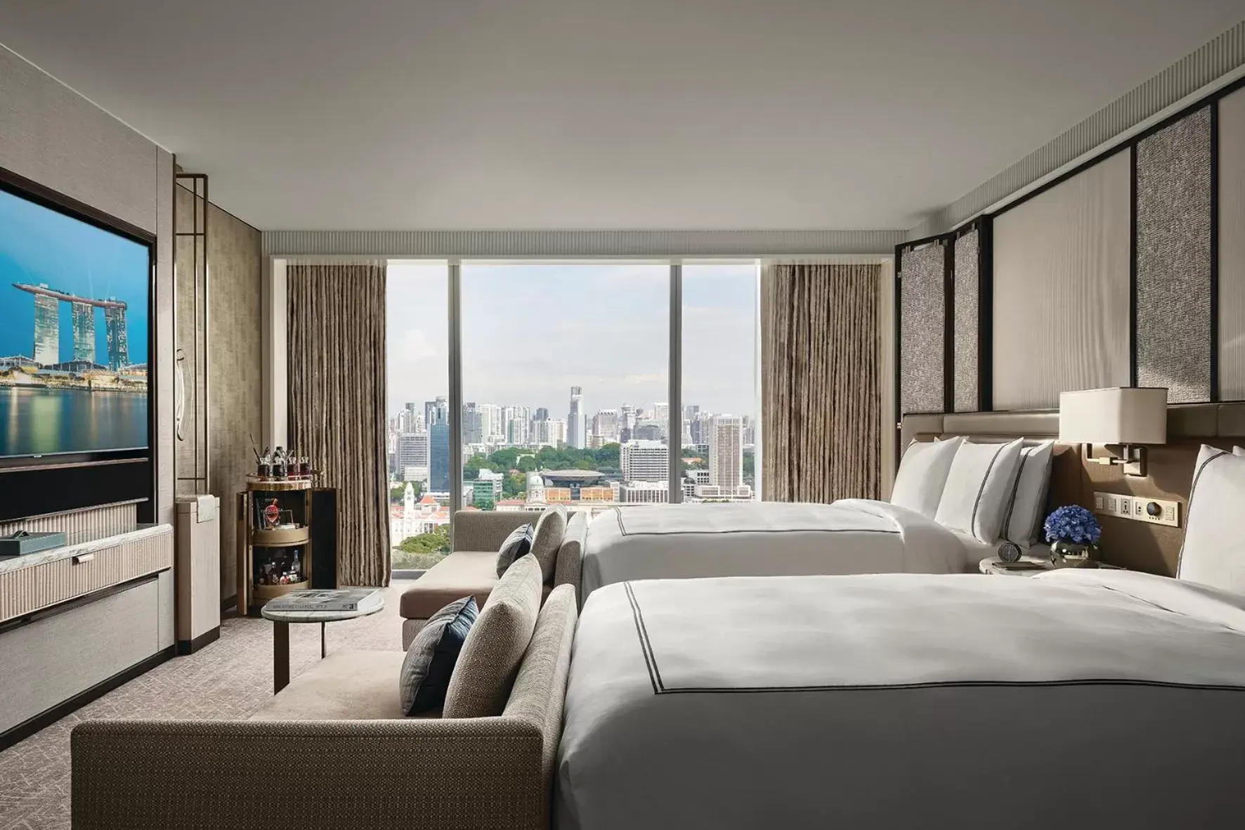 The Luxe Collection Package - Sands Premier Double Queen City View in Marina Bay Sands The Luxe Collection Package - Sands Premier Double Queen City View in Marina Bay Sands