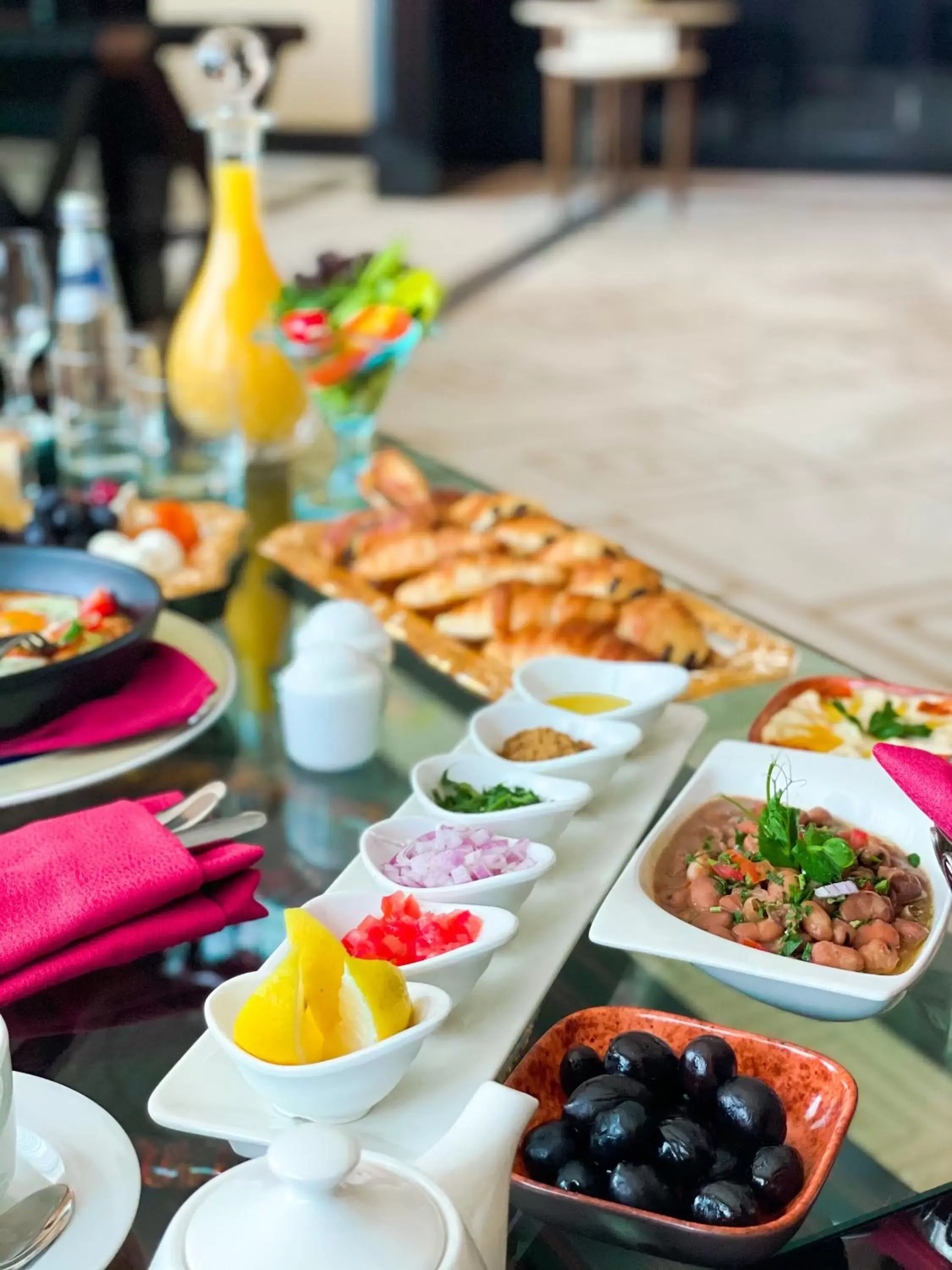 Food in Mövenpick Grand Al Bustan Food in Mövenpick Grand Al Bustan