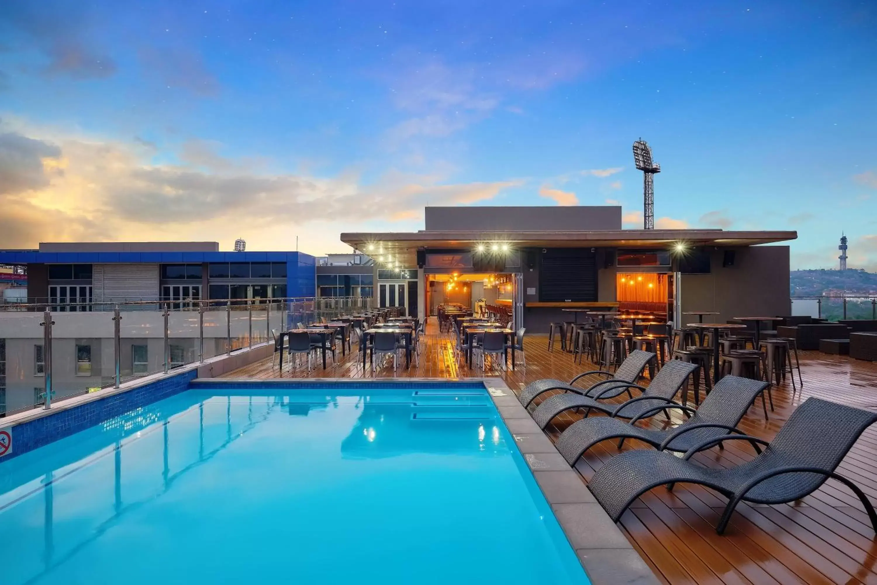Swimming Pool in Protea Hotel by Marriott Pretoria Loftus Park