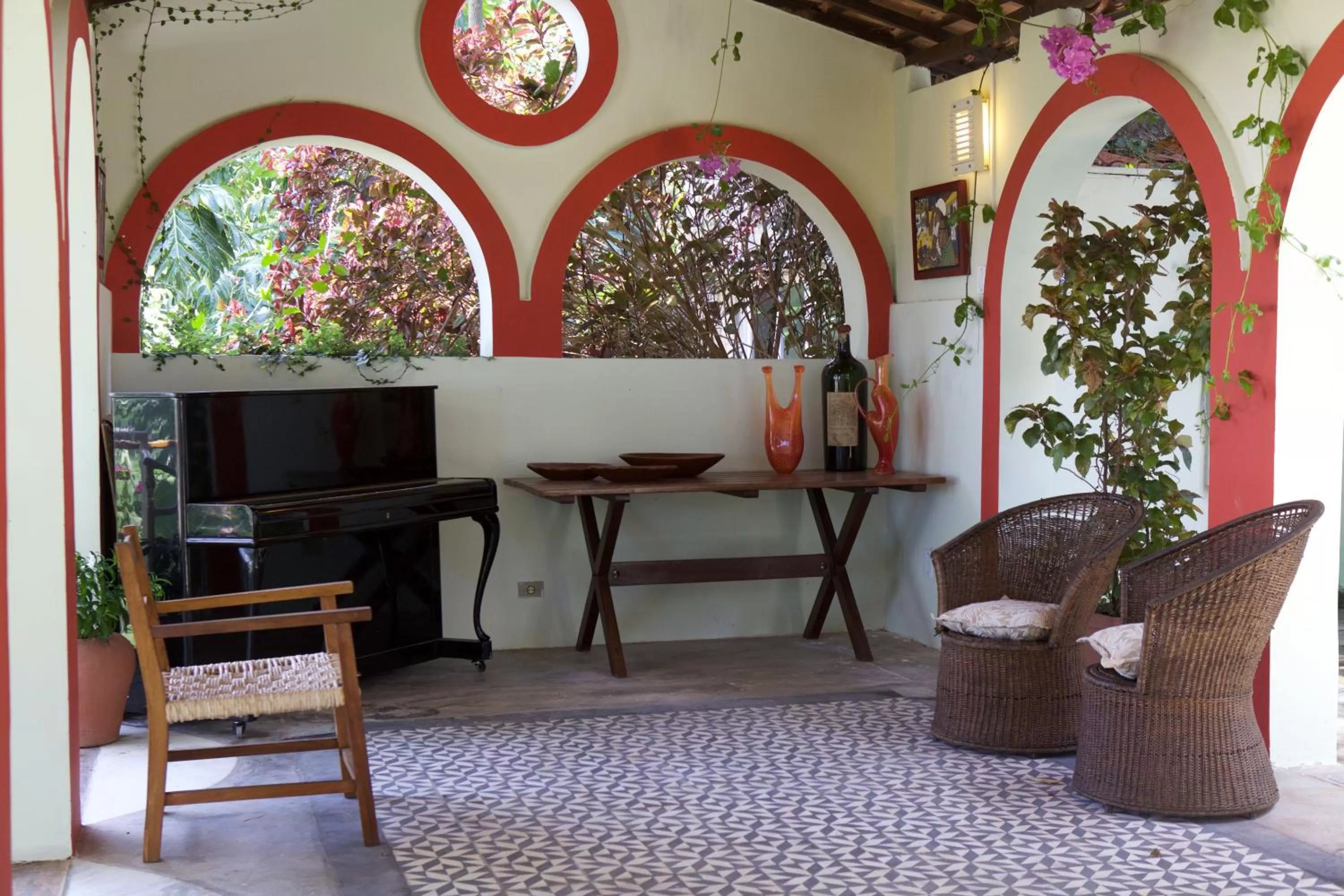 Restaurant/places to eat in Pousada Irradiante