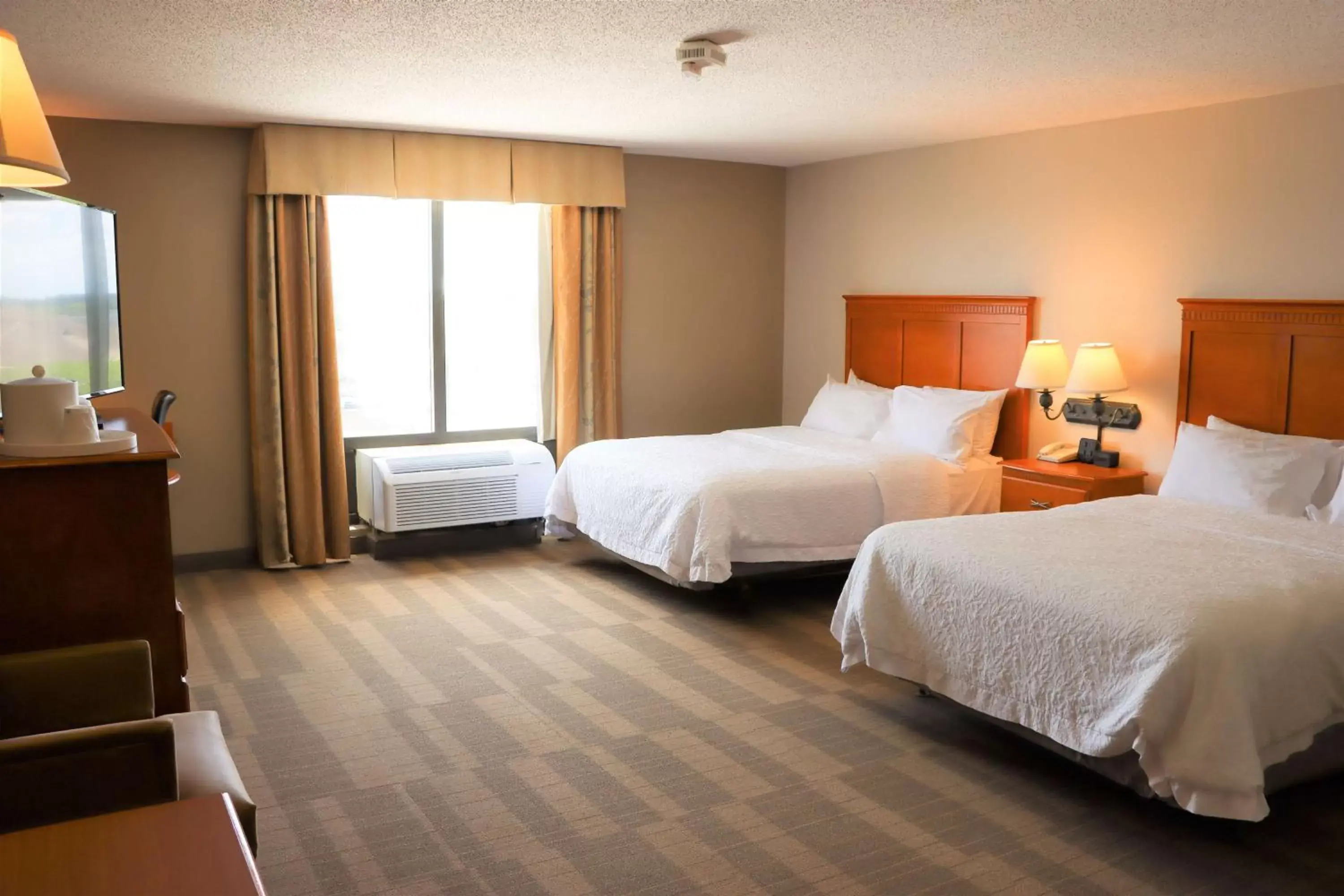 Bed in Hampton Inn & Suites Thibodaux