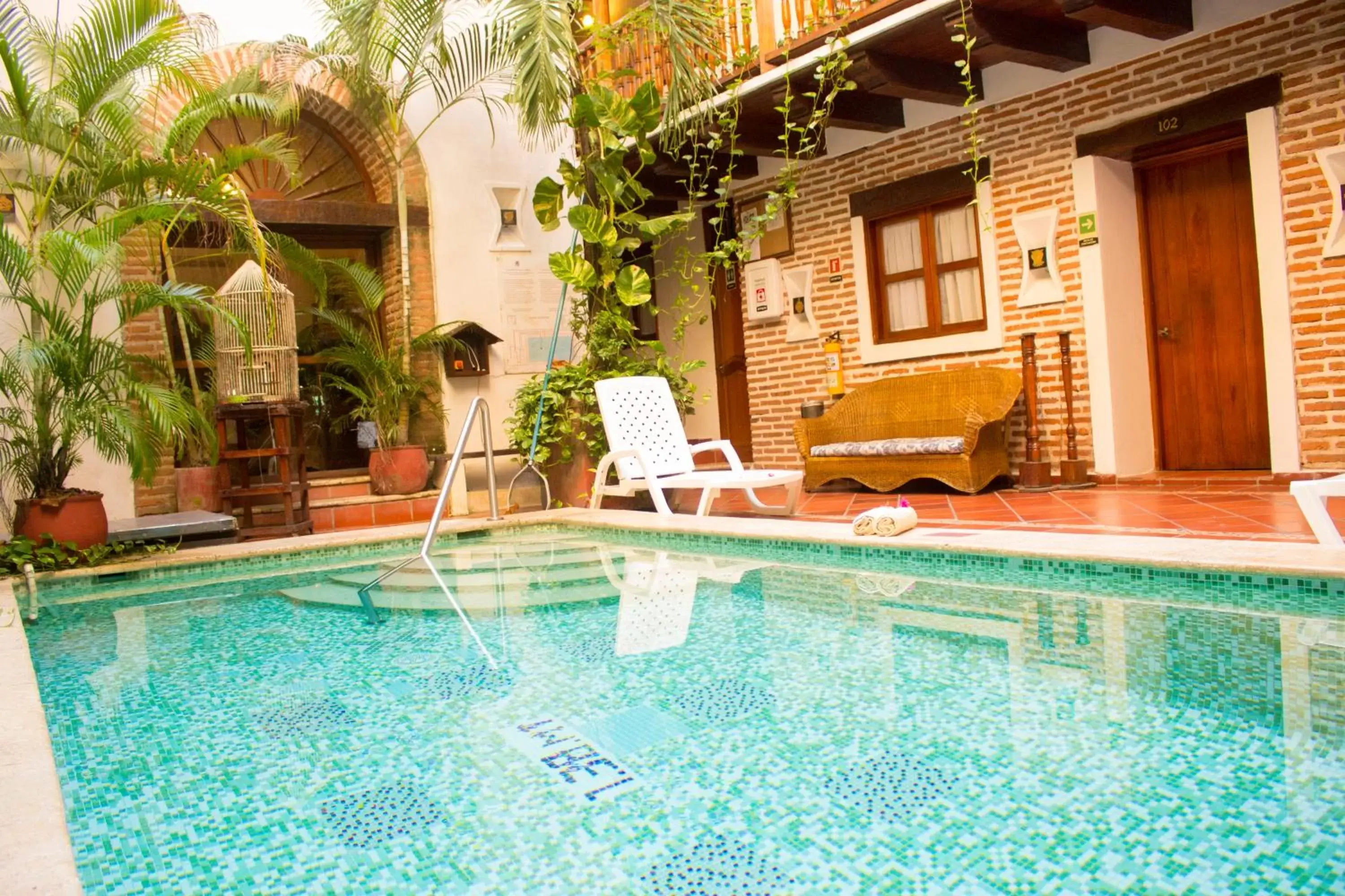 Swimming Pool in Hotel Don Pedro De Heredia