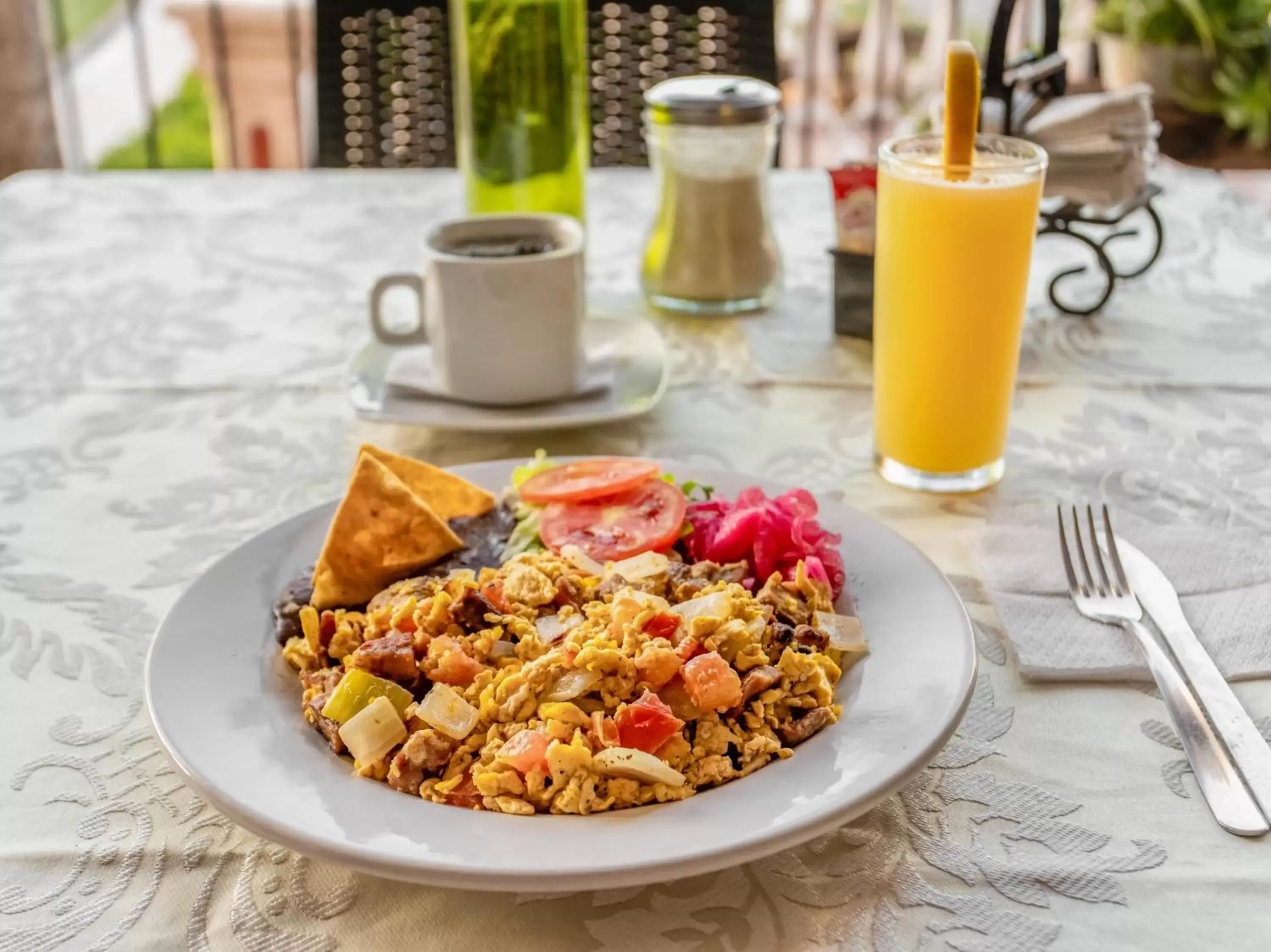 Breakfast in Villas El Paraiso