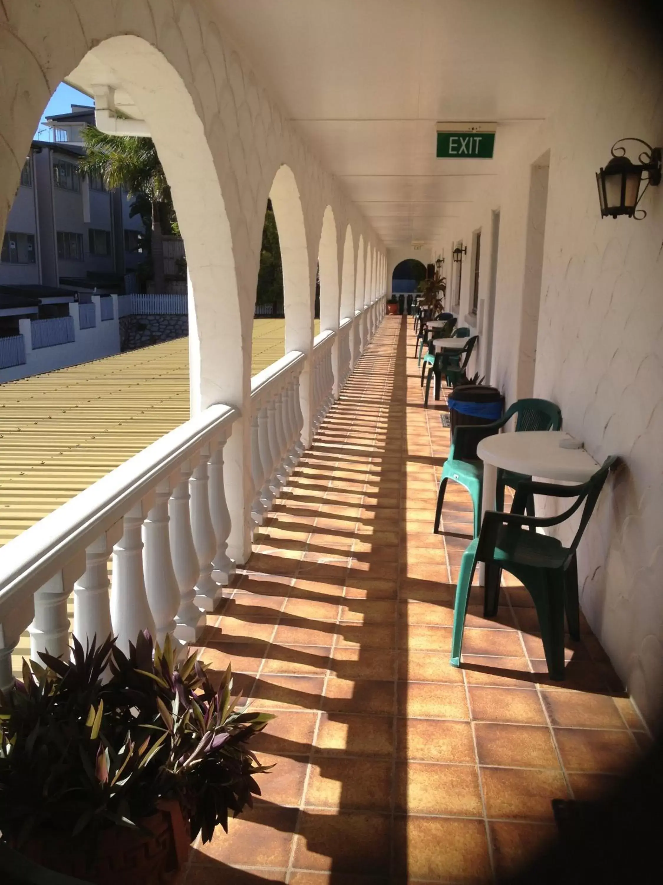 Balcony/Terrace, Patio/Outdoor Area in Siesta Villa Motel