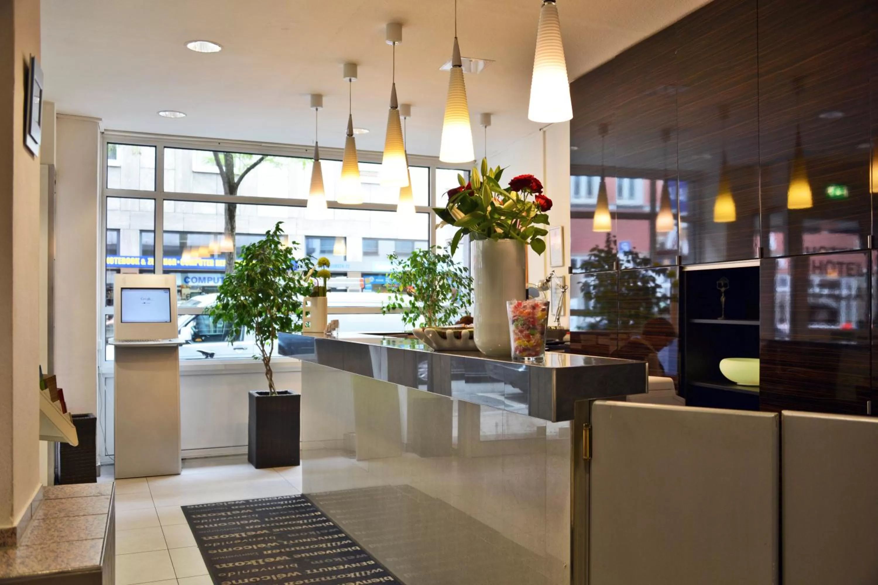 Lobby or reception in Hotel Italia