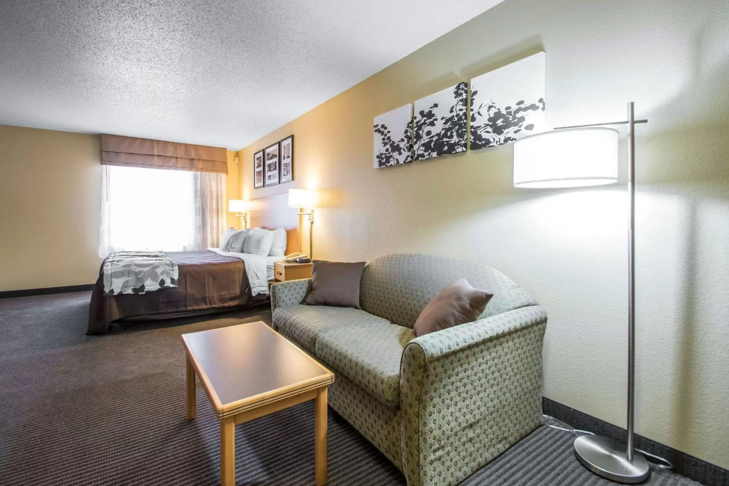 Bedroom, Seating Area in Sleep Inn & Suites Sheboygan I-43