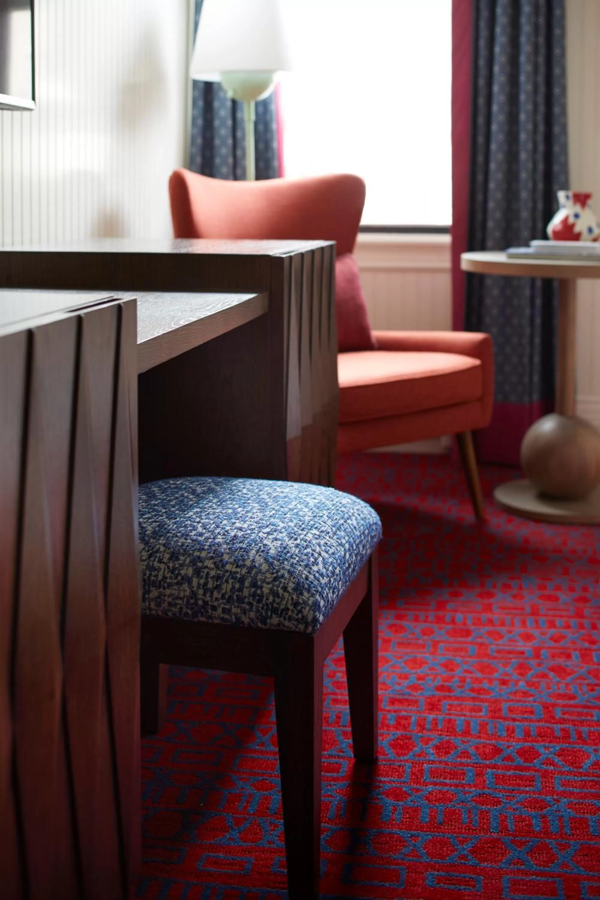 Seating area in Hotel Triton