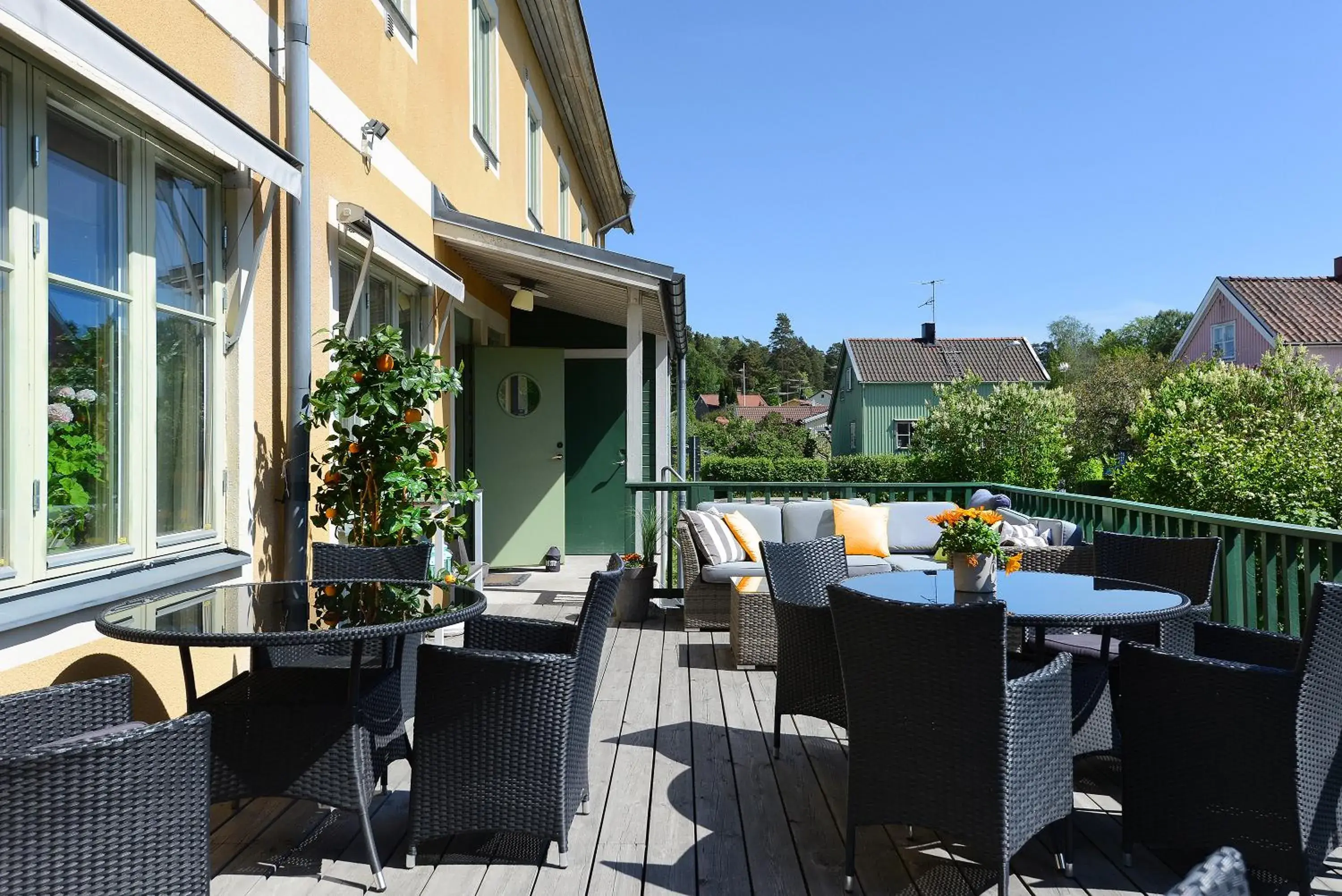 Garden, Restaurant/Places to Eat in Maude´s Hotel Enskede Stockholm