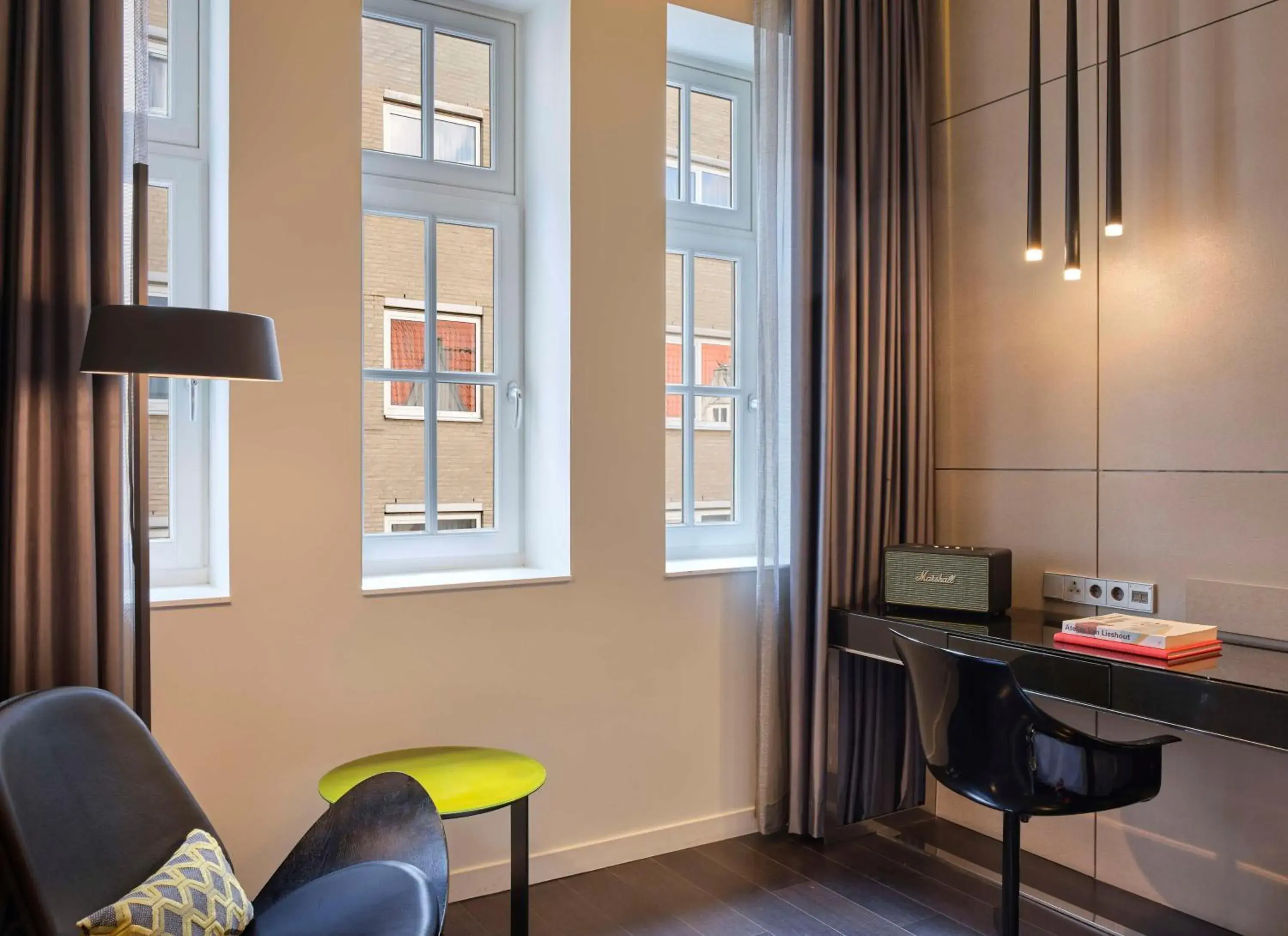 Bedroom in art'otel amsterdam, Powered by Radisson Hotels
