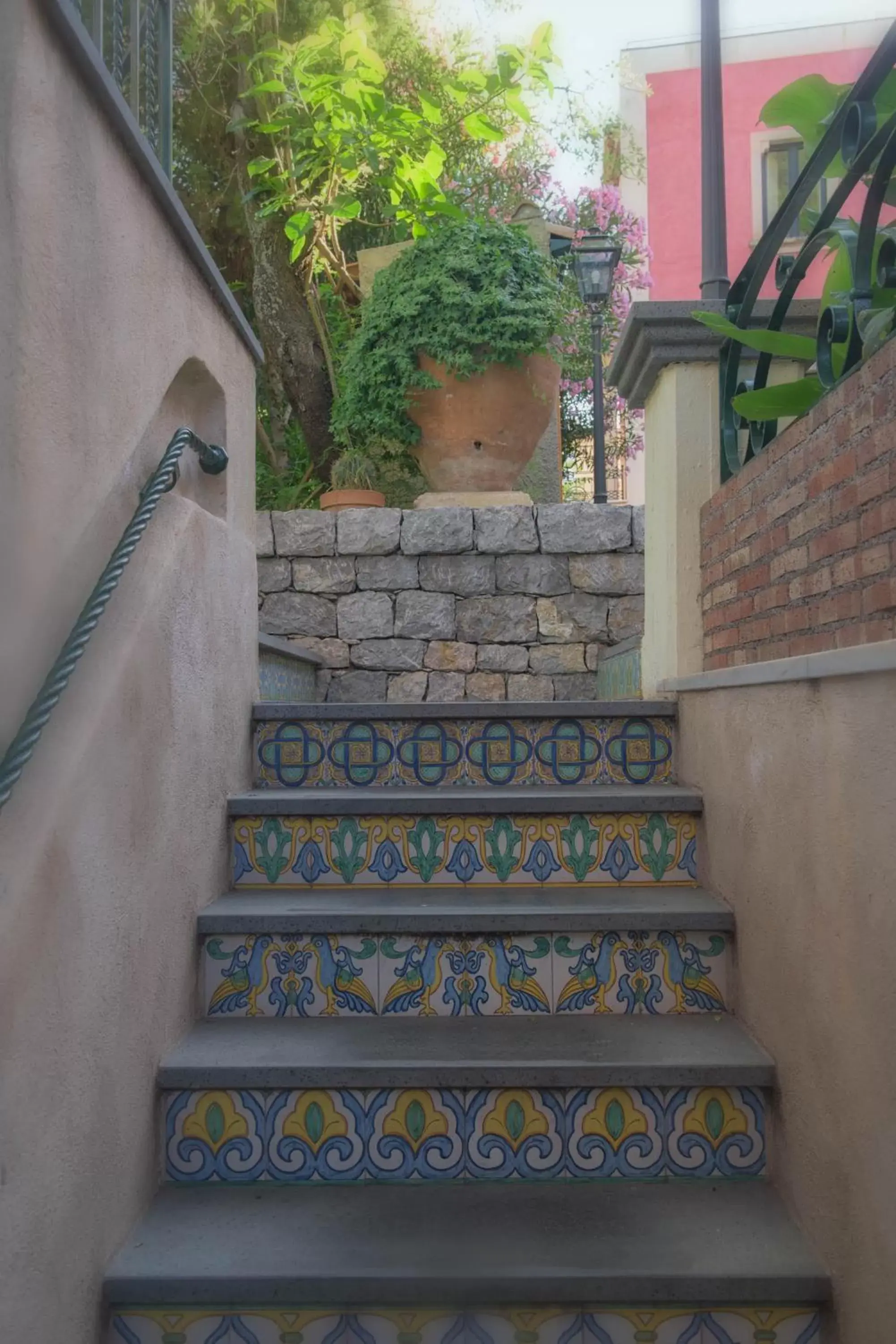 Decorative detail, Balcony/Terrace in Hotel Villa Schuler