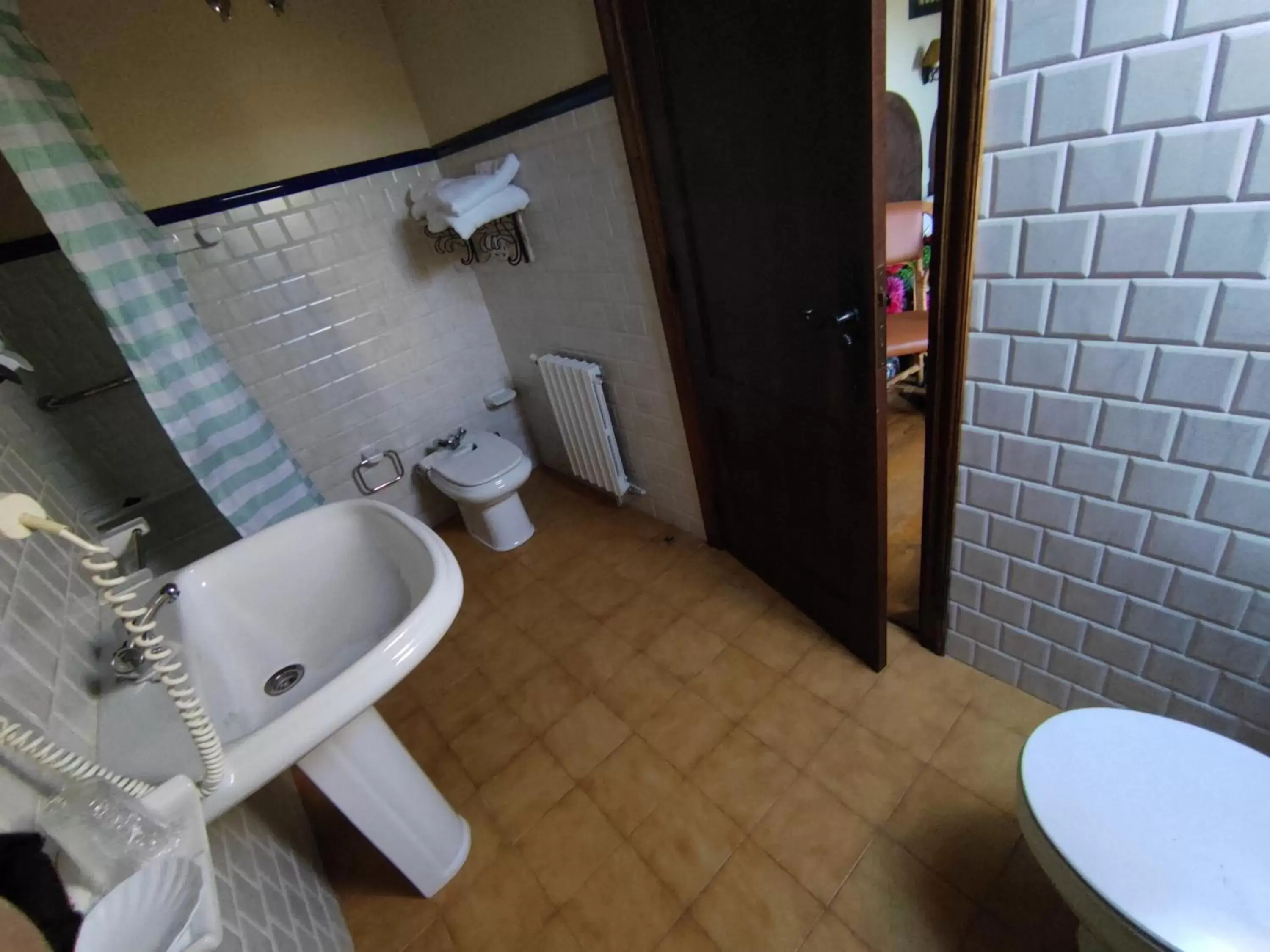 Bathroom in Hotel Casa de Díaz