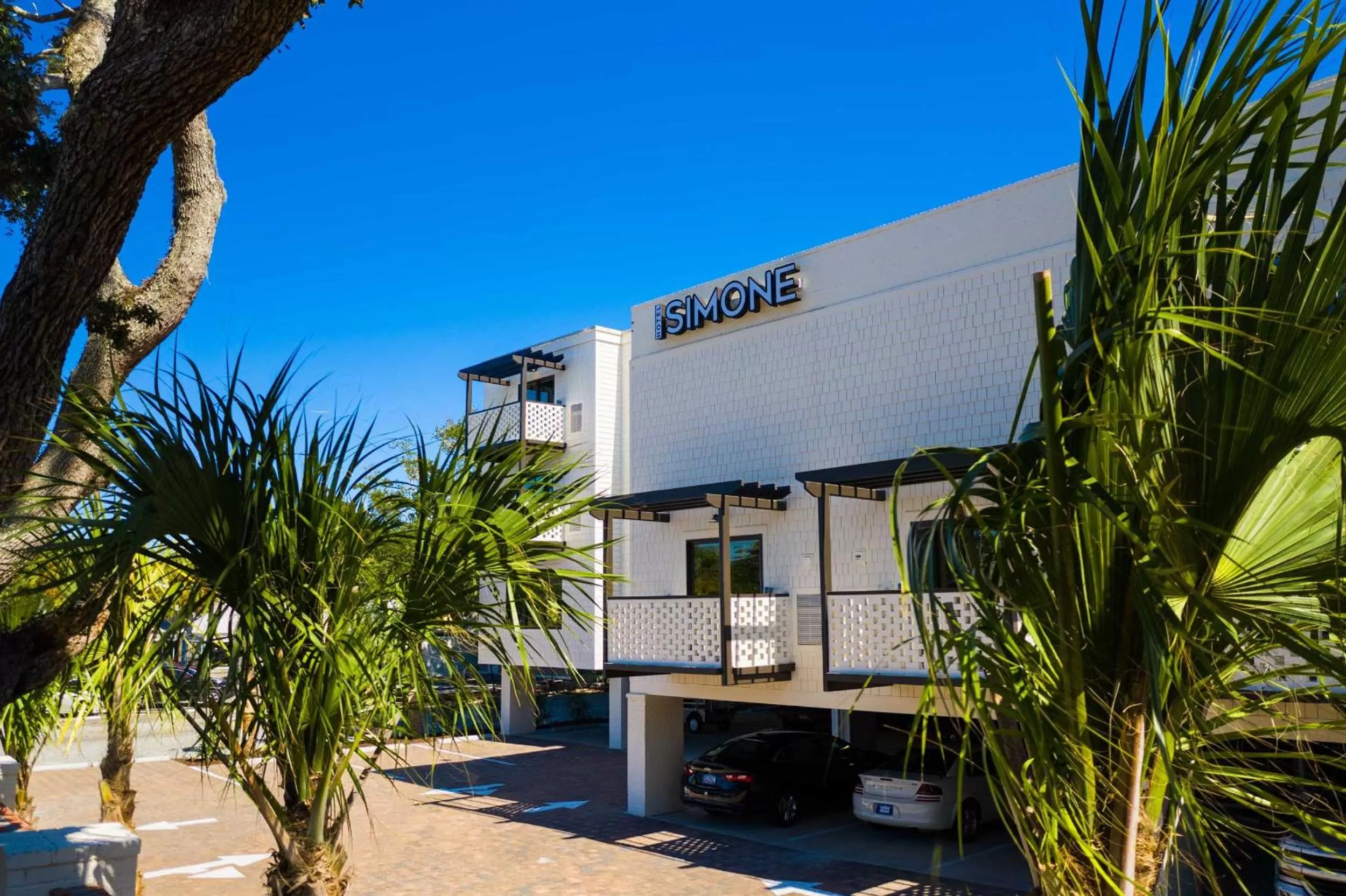 Facade/entrance in Hotel Simone