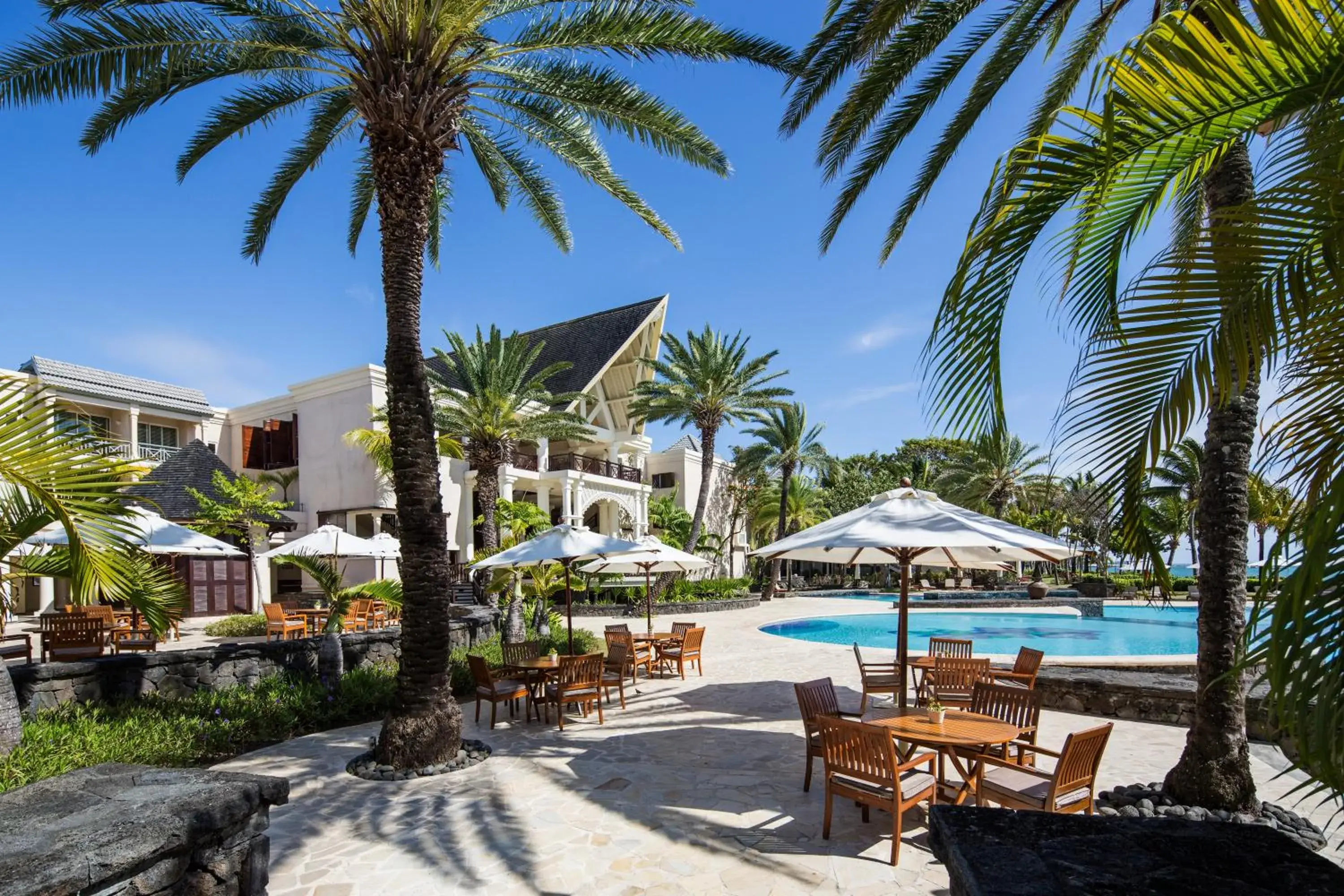 Restaurant/places to eat in The Residence Mauritius Restaurant/places to eat in The Residence Mauritius