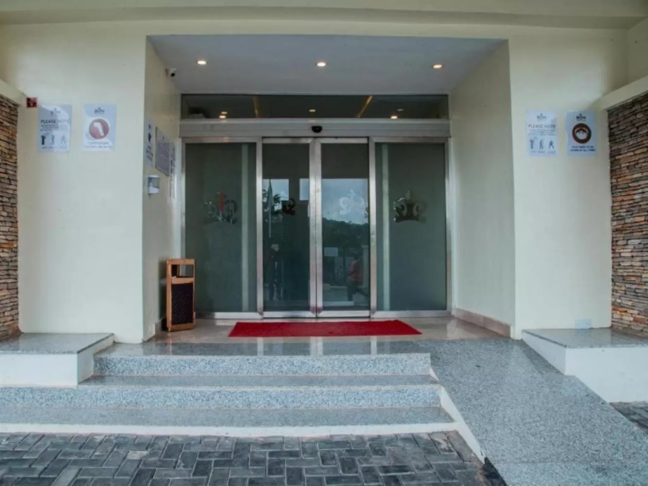 Facade/entrance in The Willows Nest Hotel Ibadan