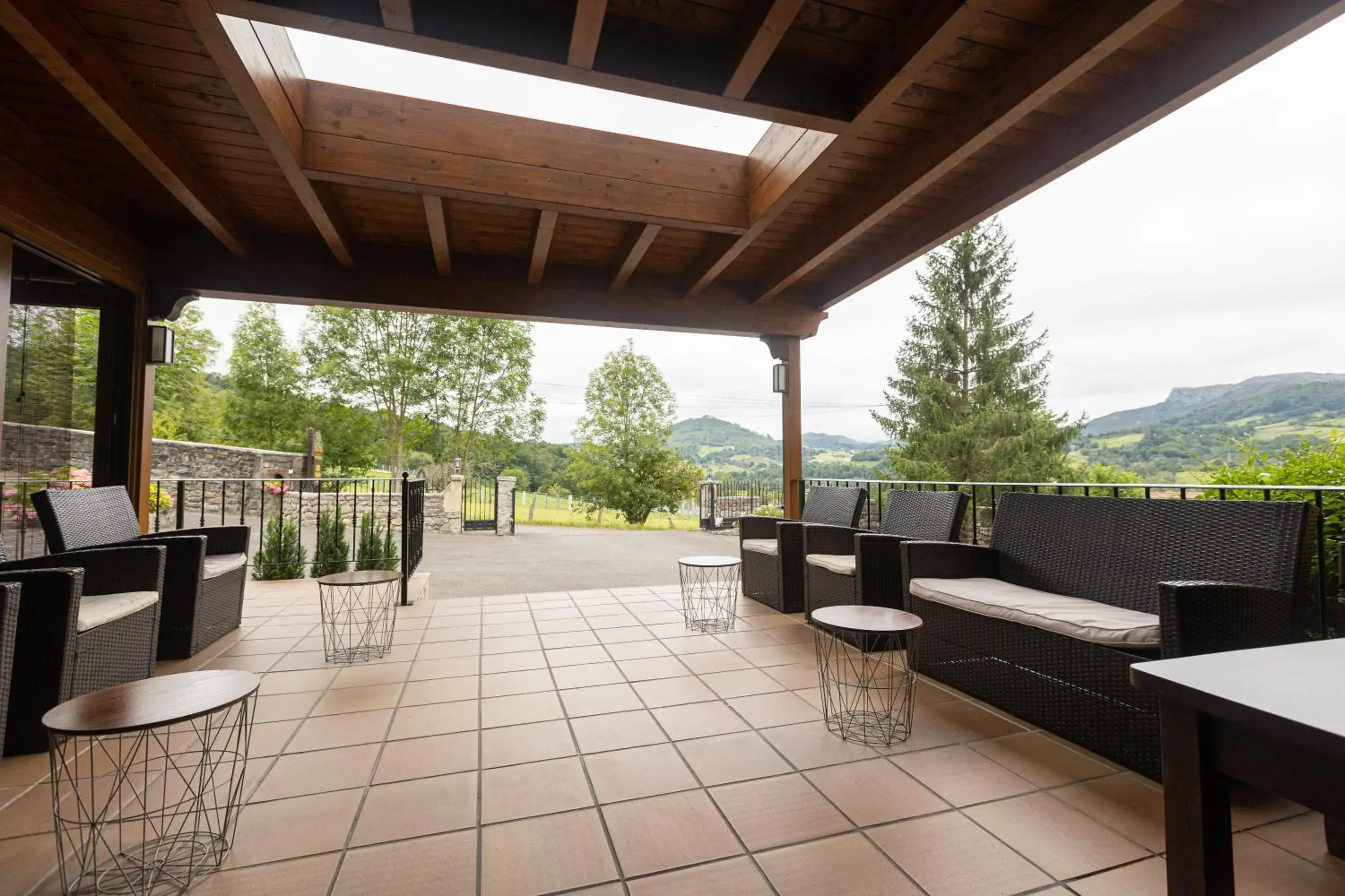 Balcony/Terrace in Hotel & Spa Villa de Mestas