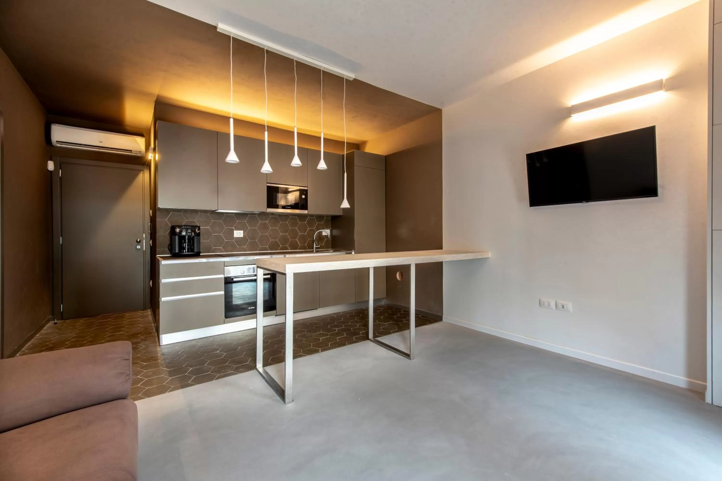 TV and multimedia, Kitchen/Kitchenette in Casa Ercoli B&B