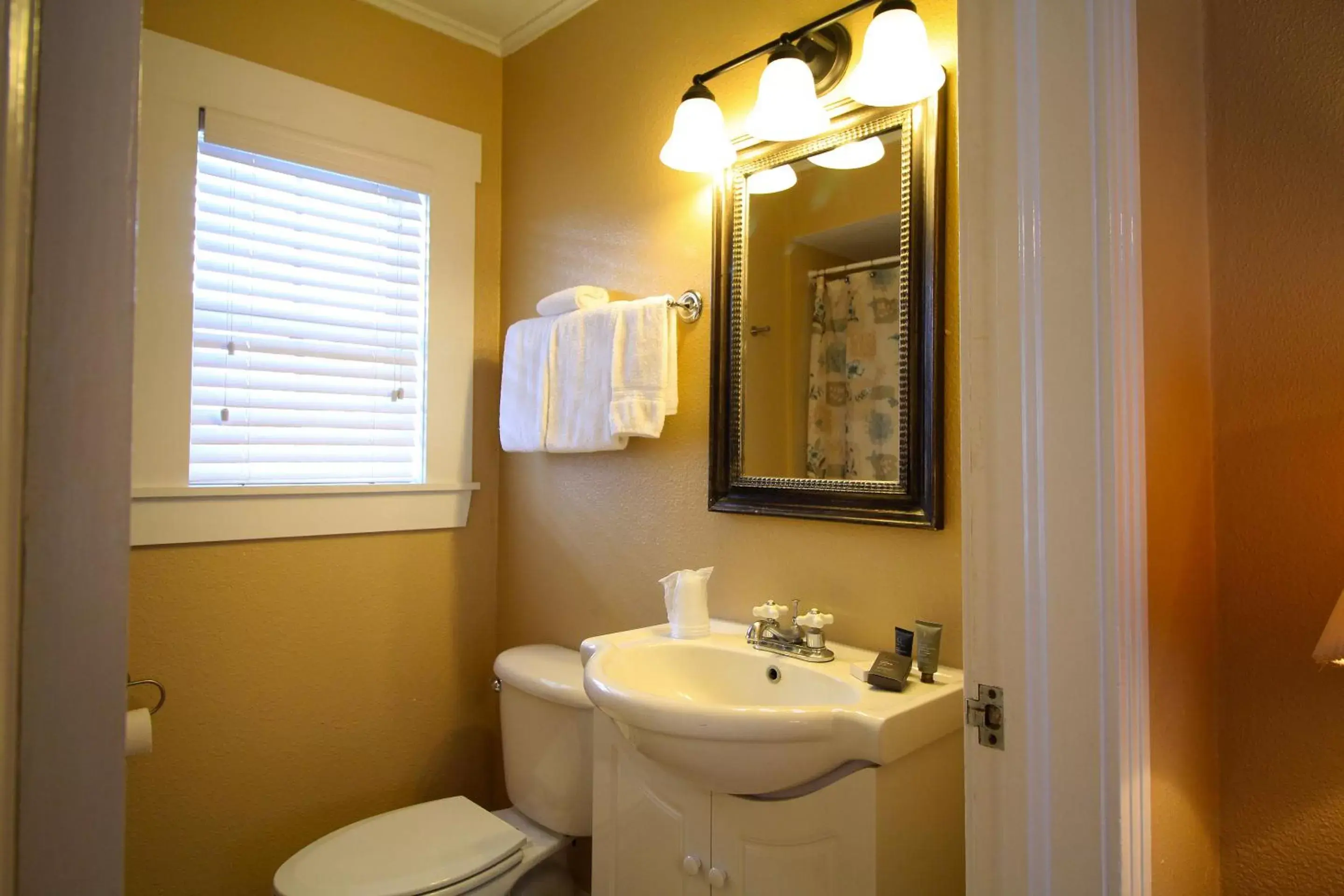 Bathroom in Peach Tree Inn & Suites