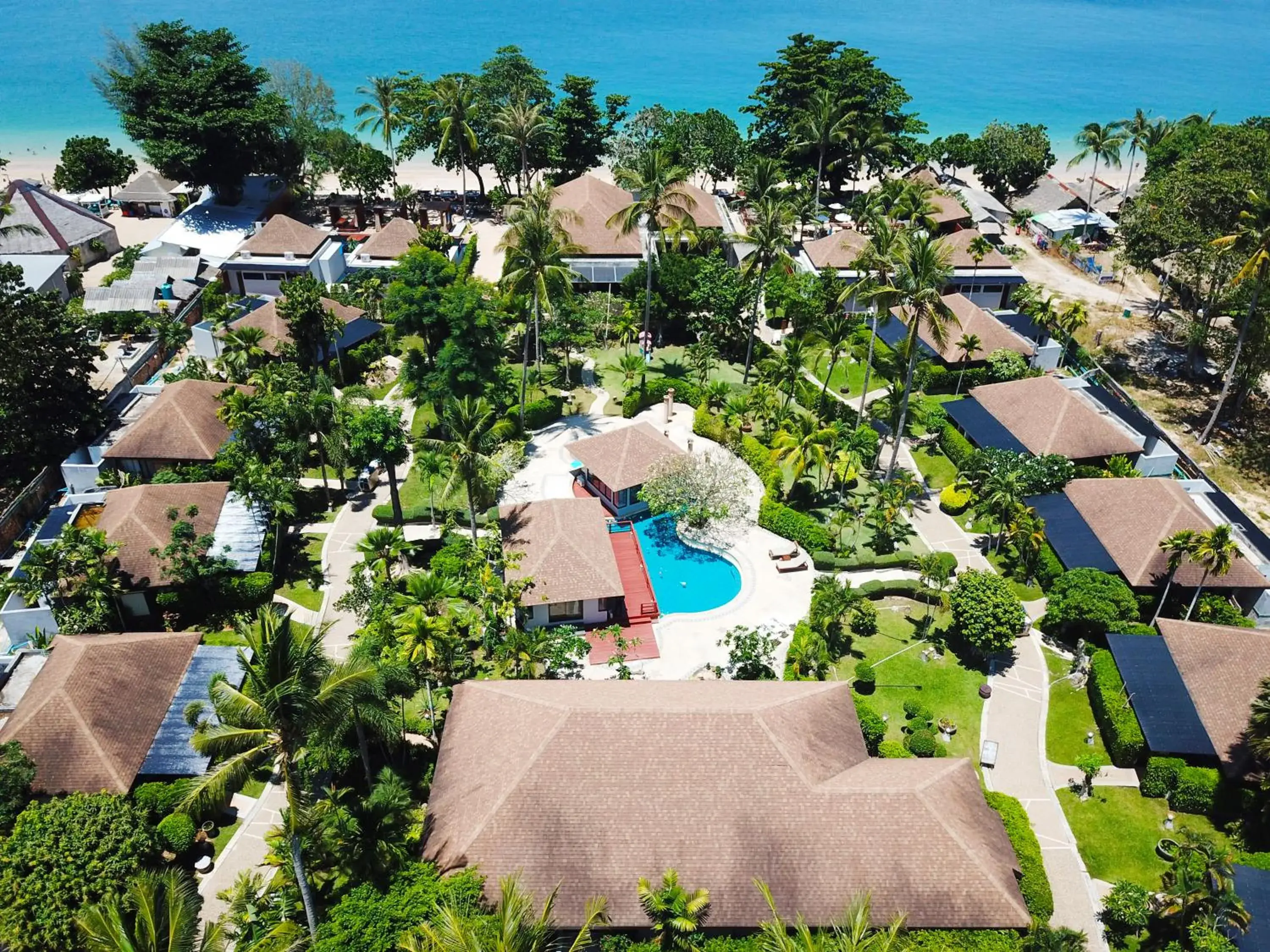 Bird's eye view, Bird's-eye View in Lanta Sand Resort & Spa