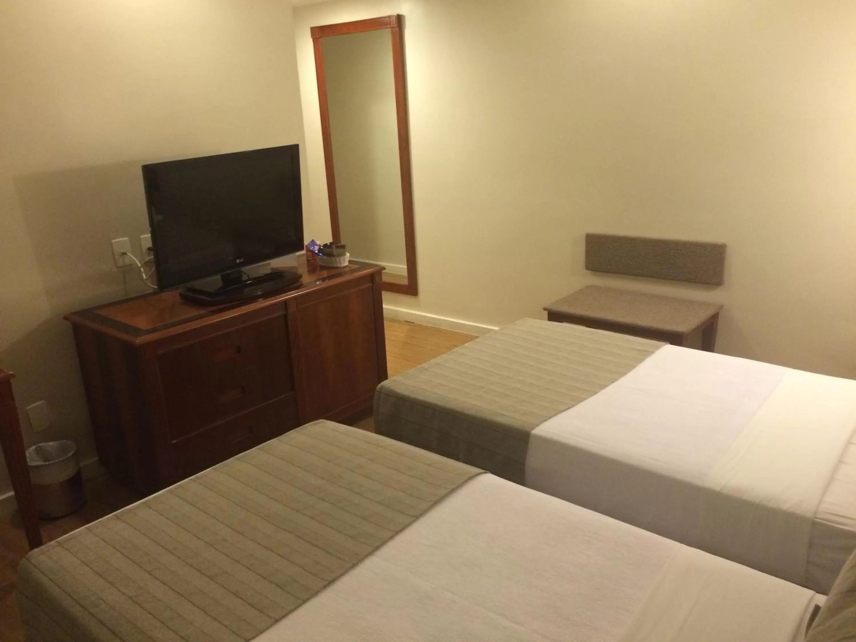 Bed in Olinda Rio Hotel