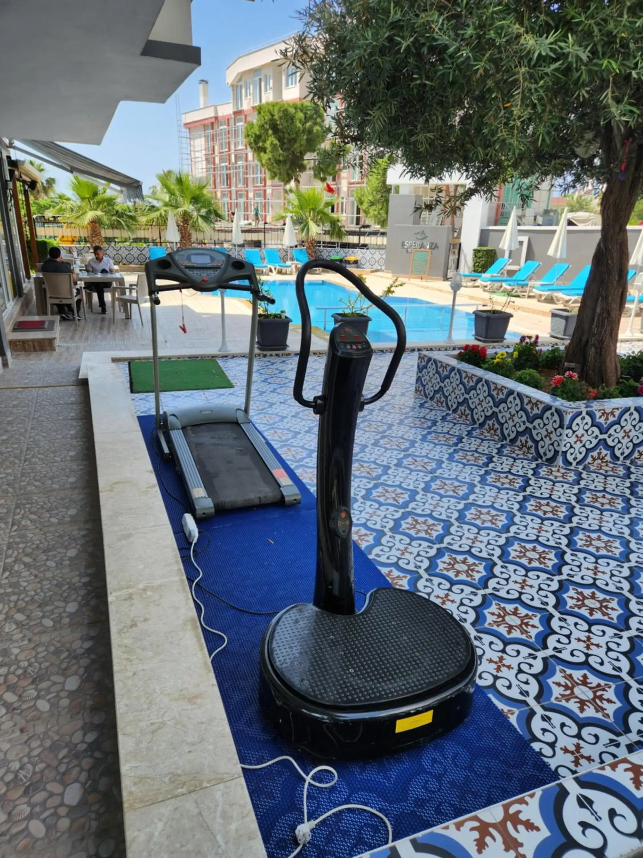 Patio, Swimming Pool in Esperanza Boutique Hotel