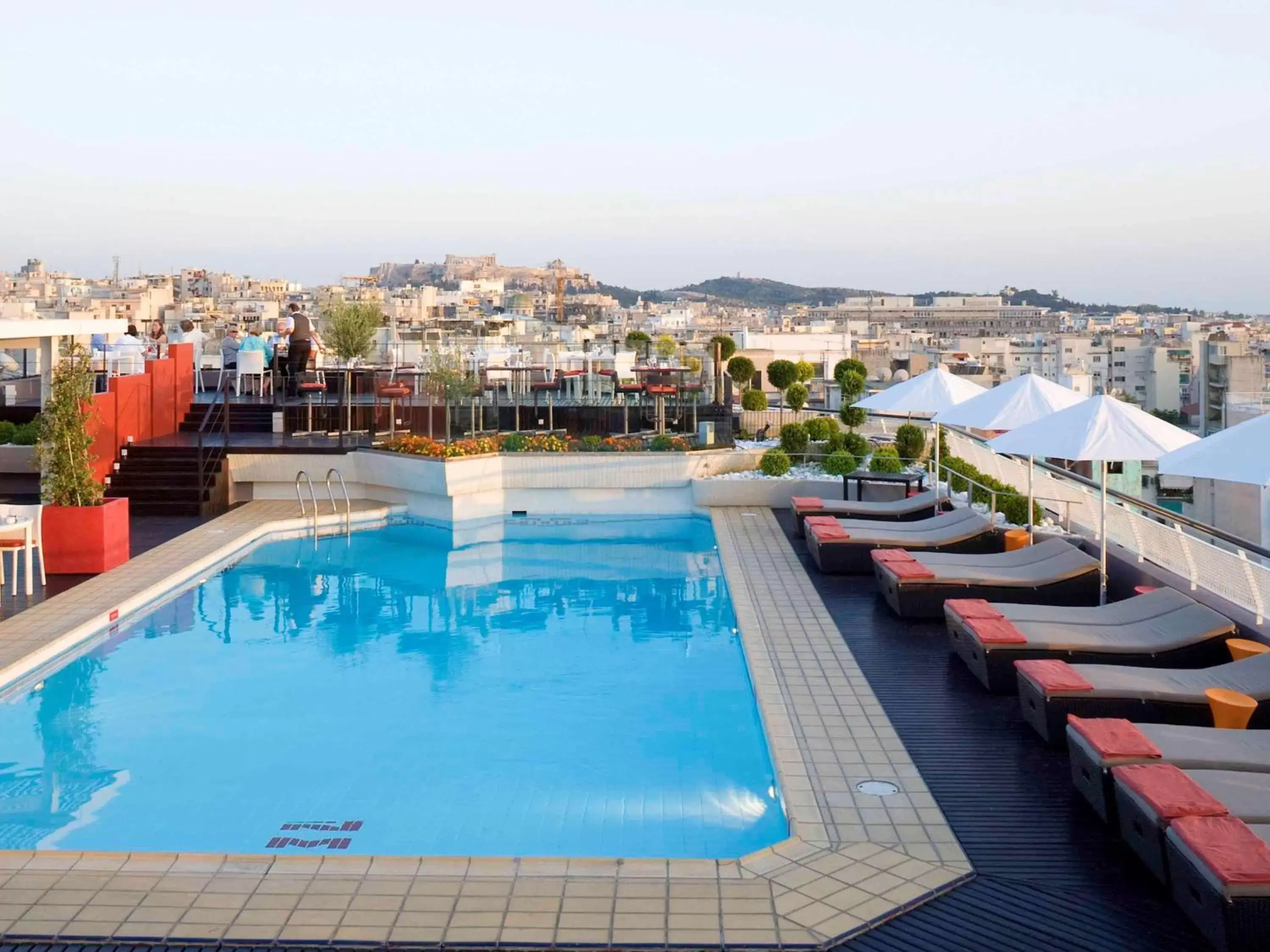 On site, Swimming Pool in Novotel Athens