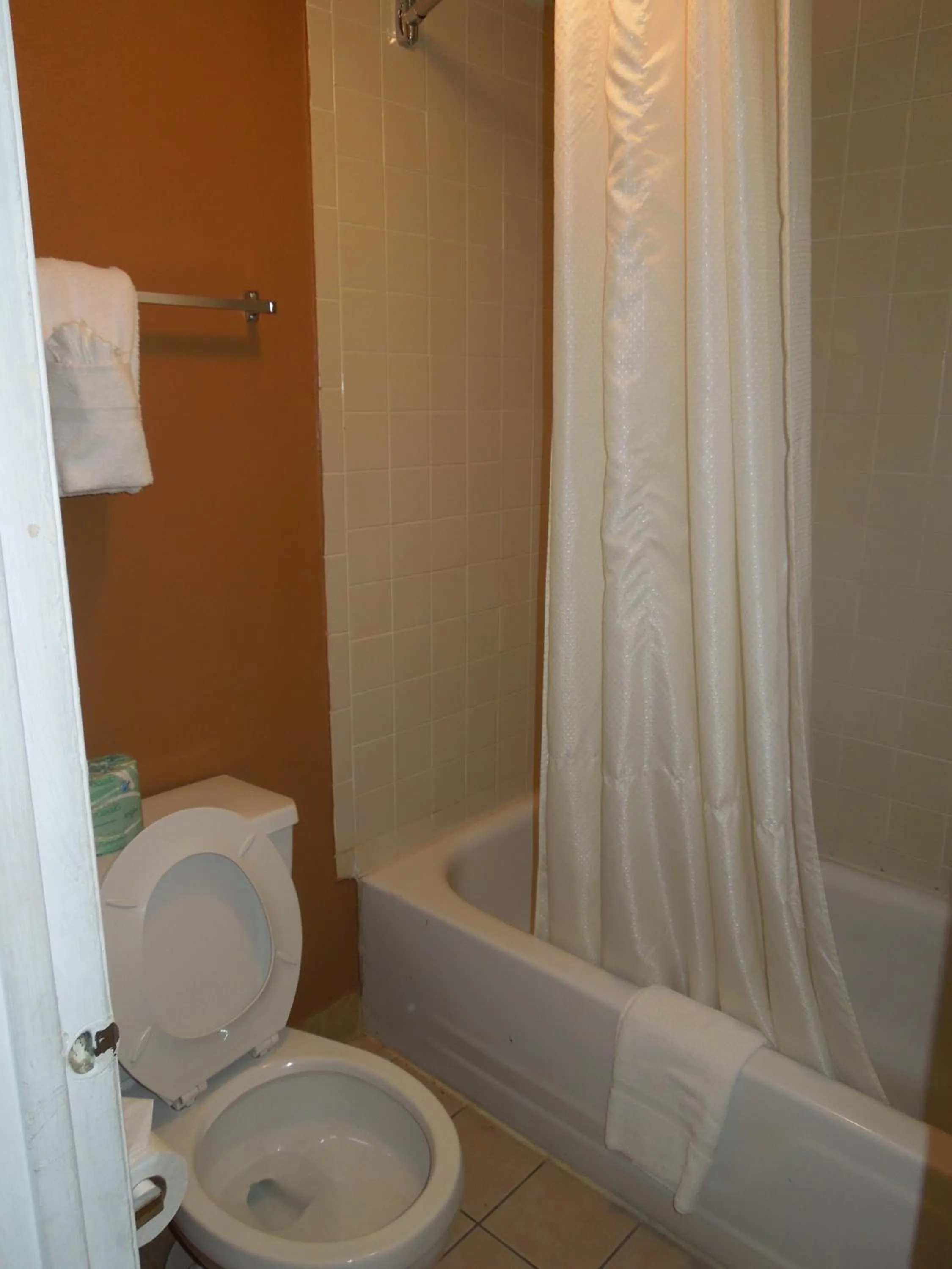 Bathroom in Econo Lodge Virginia Beach Town Center