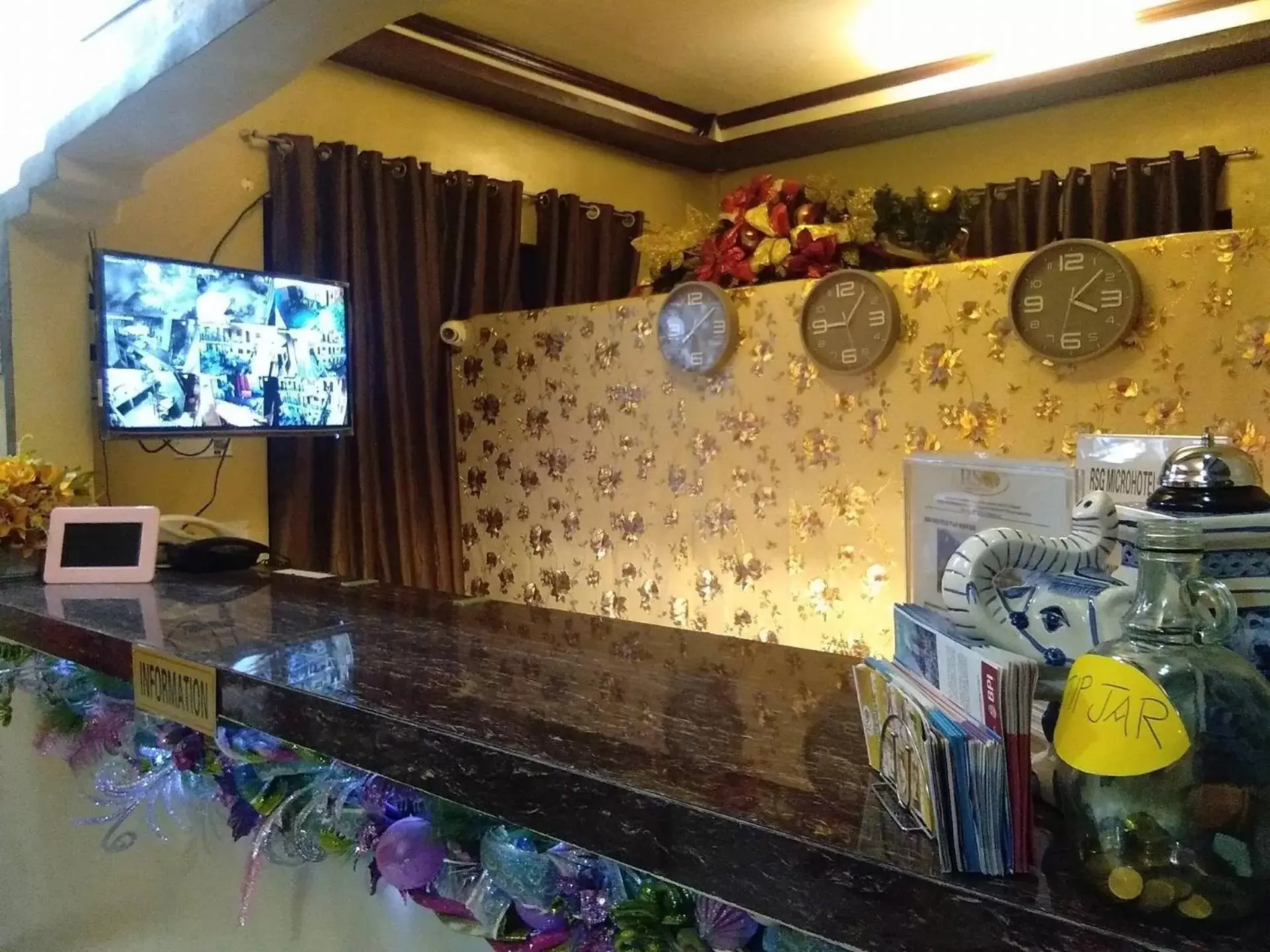 Lobby or reception in RSG Microhotel Lobby or reception in RSG Microhotel