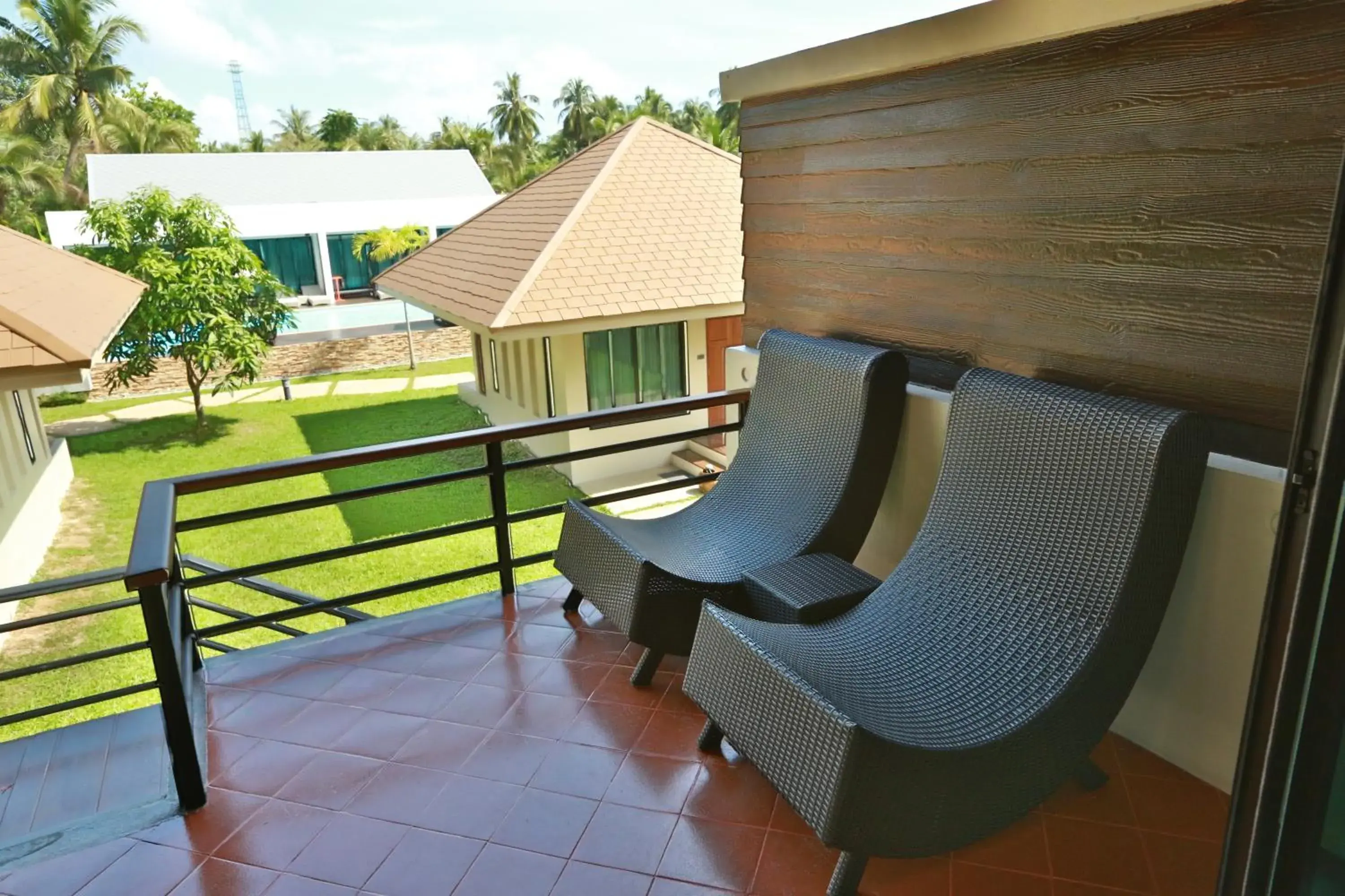 Balcony/Terrace, Patio/Outdoor Area in Mook Lamai Resort and Spa