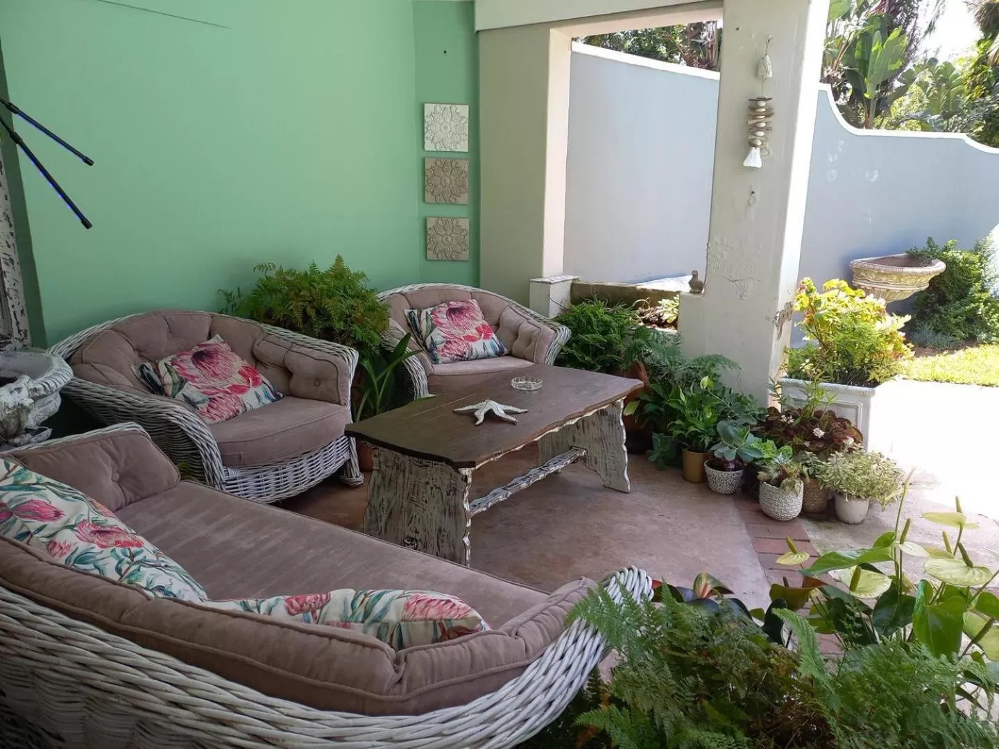 Dining area in Villa Roc