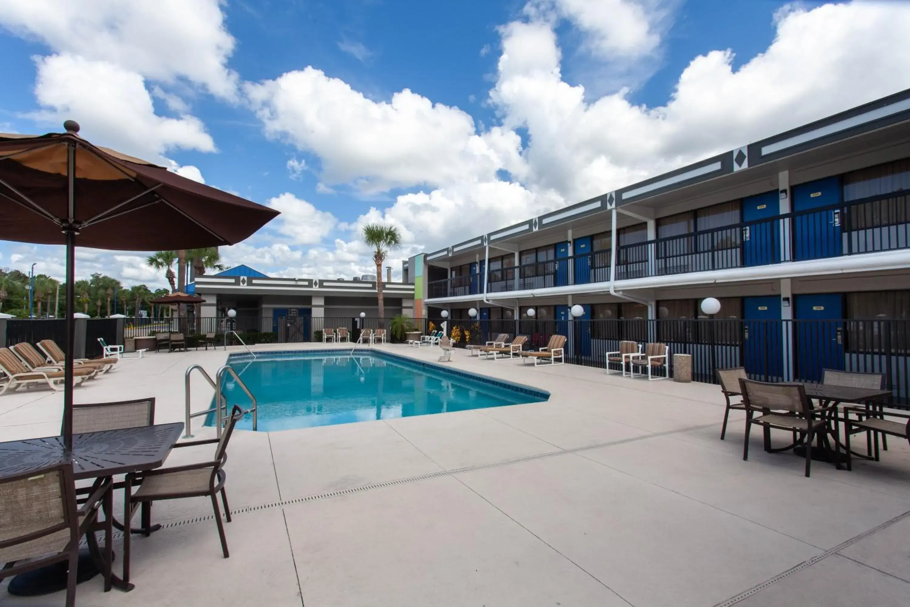 Swimming Pool in Travelodge by Wyndham Deltona