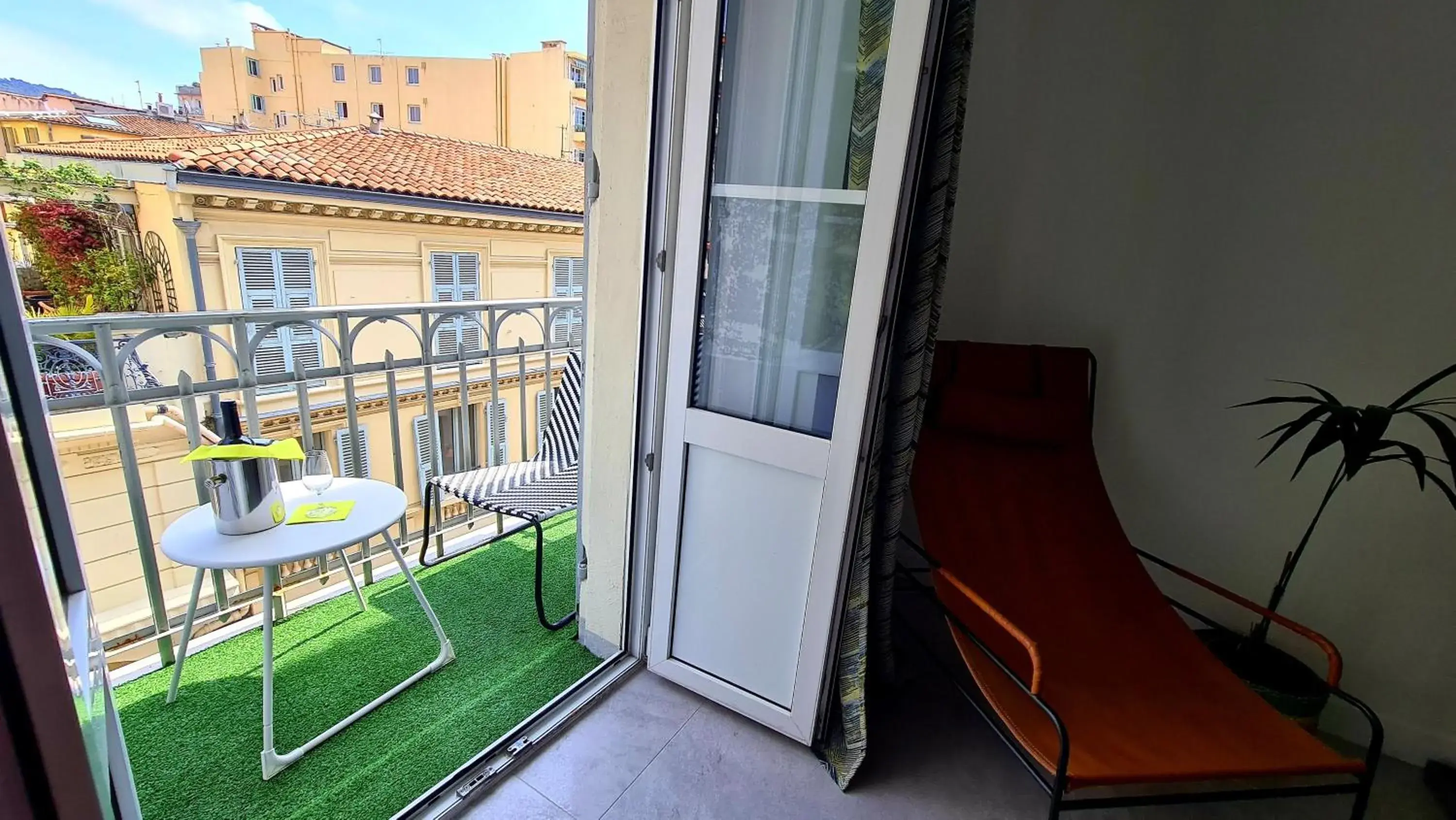 Balcony/Terrace in Hotel Le Petit Trianon