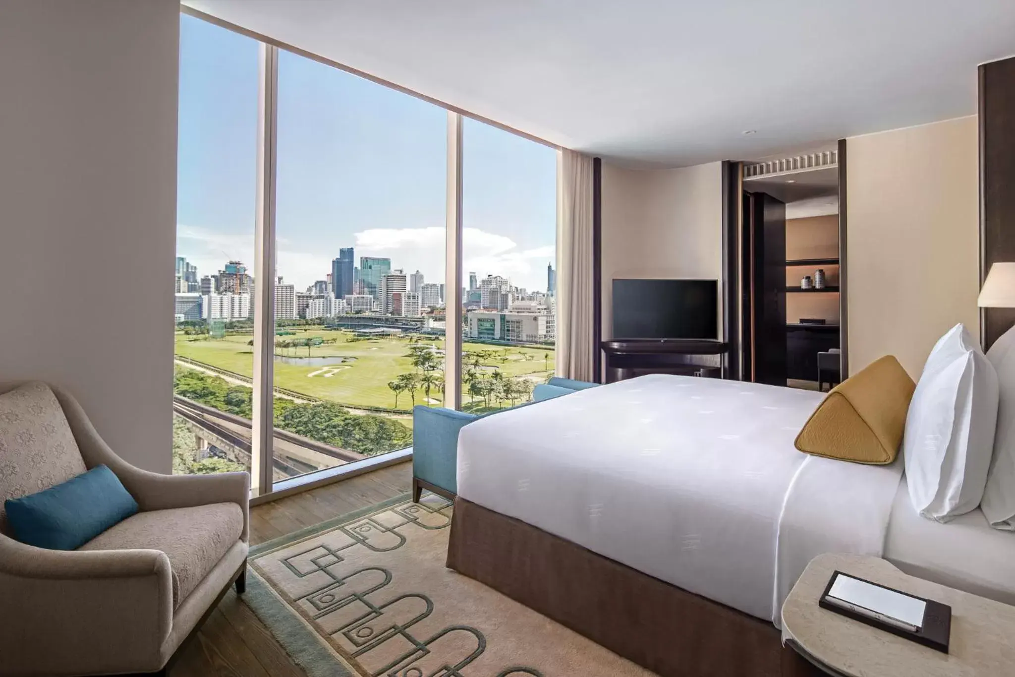 Bedroom in Waldorf Astoria Bangkok