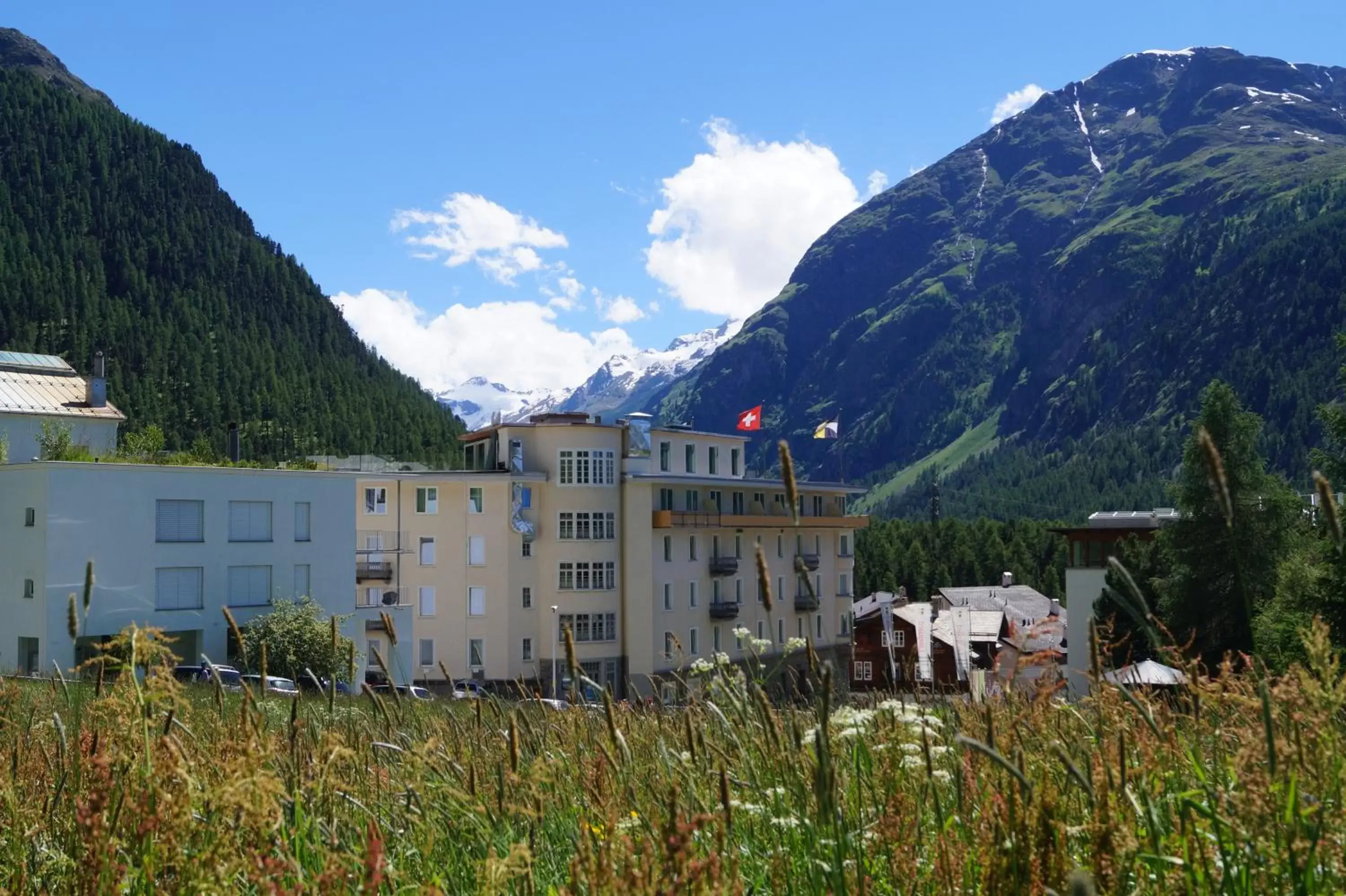 Nearby landmark, Property Building in Hotel Schweizerhof Pontresina