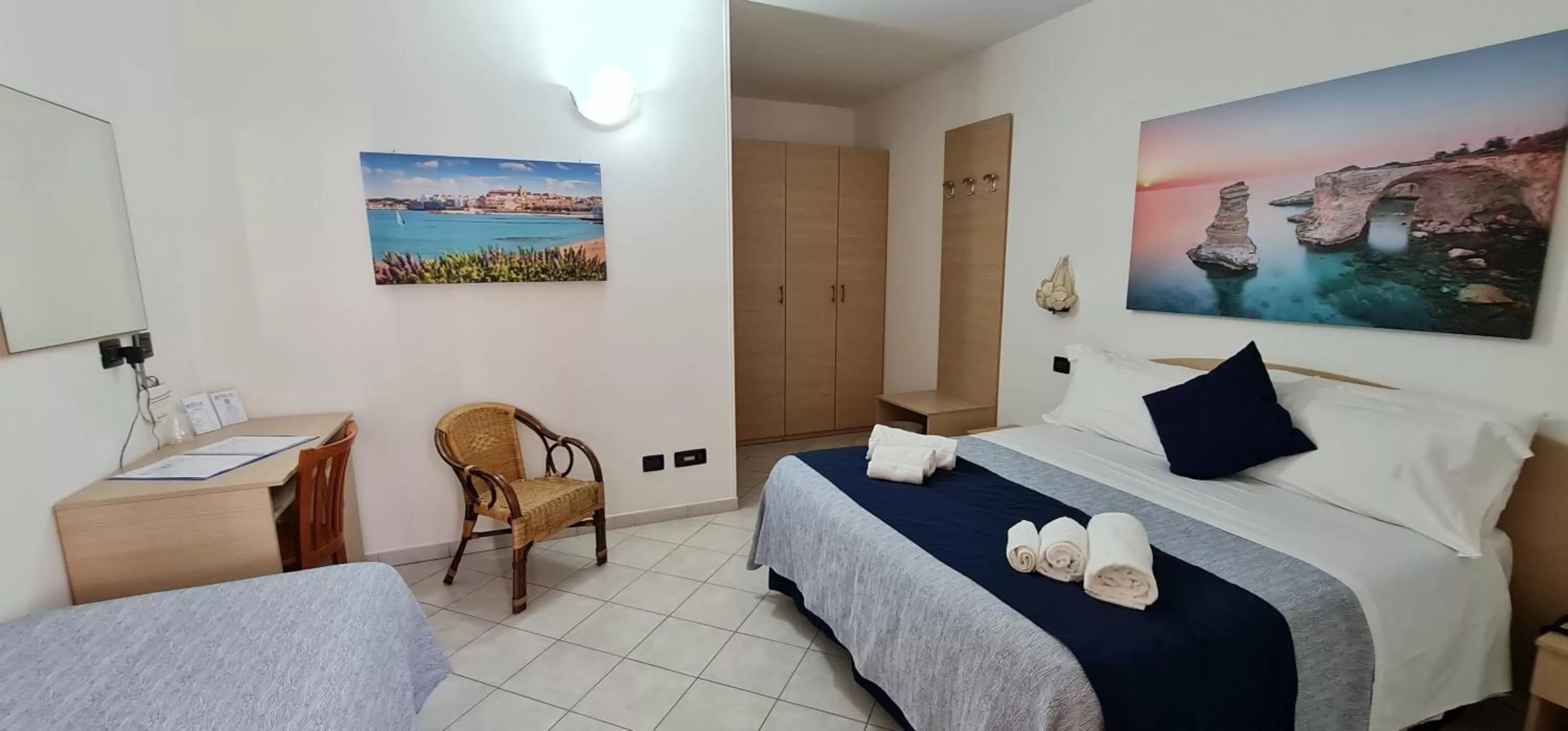 Bed in Hotel Profumo Di Mare